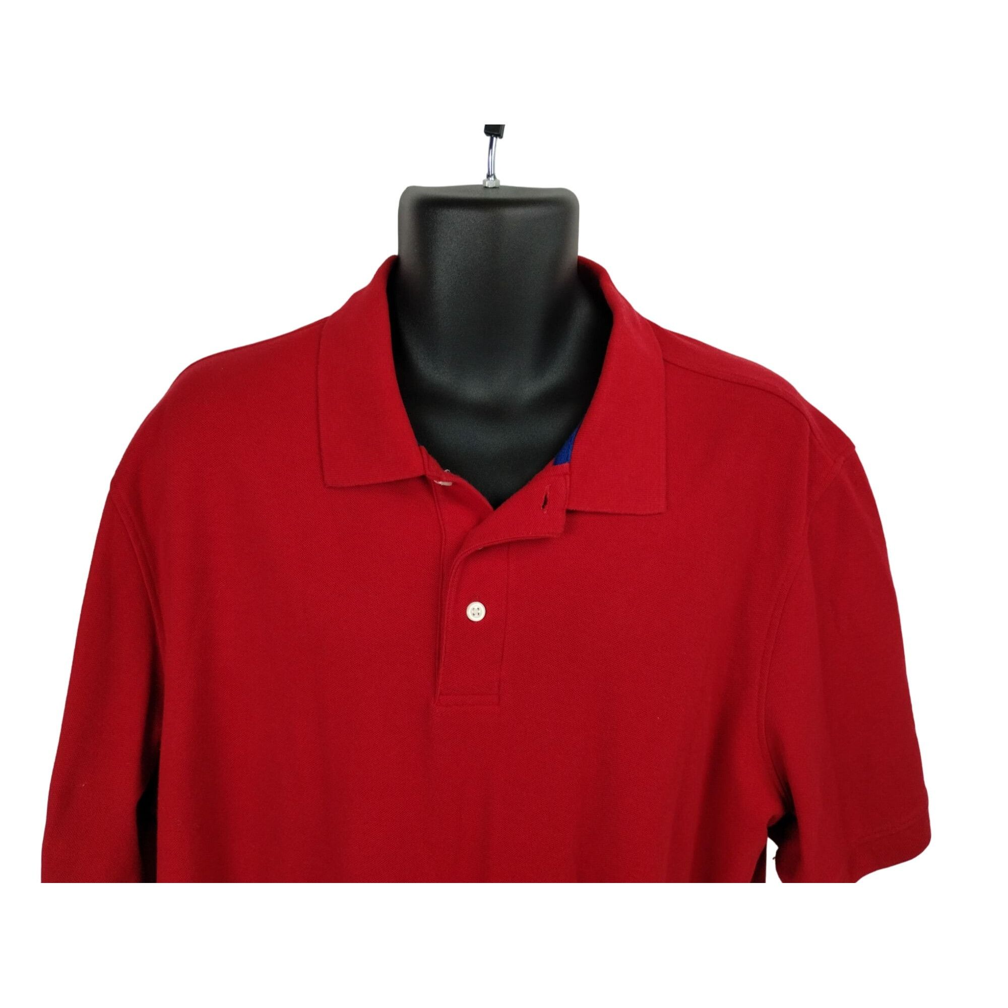 Croft & Barrow Croft and Barrow Mens XL Red Easy Care Polo Shirt Size US XL / EU 56 / 4 - 6 Thumbnail