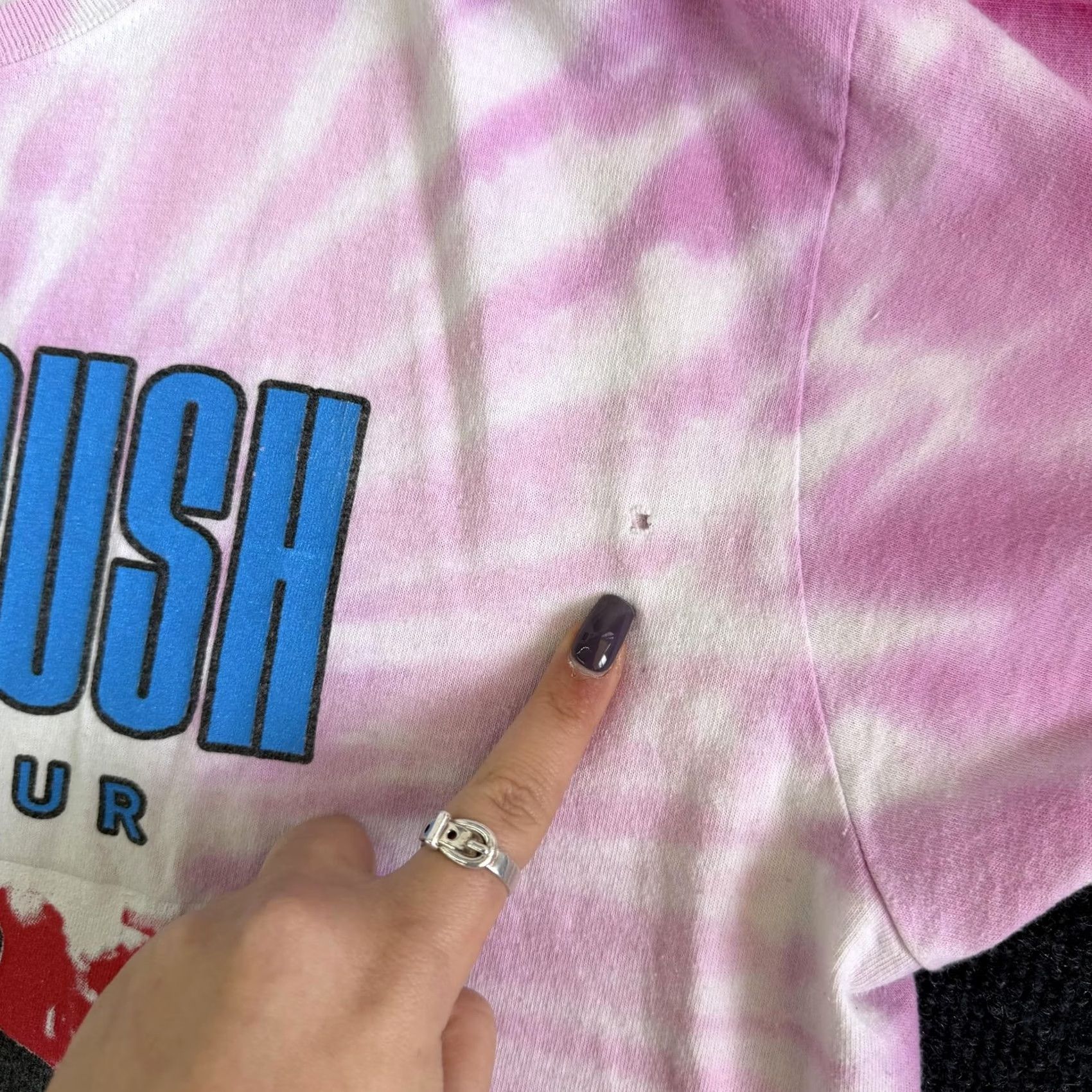 Gildan Big Time Rush Shirt Womens XL Pink Forever Tour 2022 Graphic Band Tee T-Shirt Size XL / US 12-14 / IT 48-50 - 2 Thumbnail