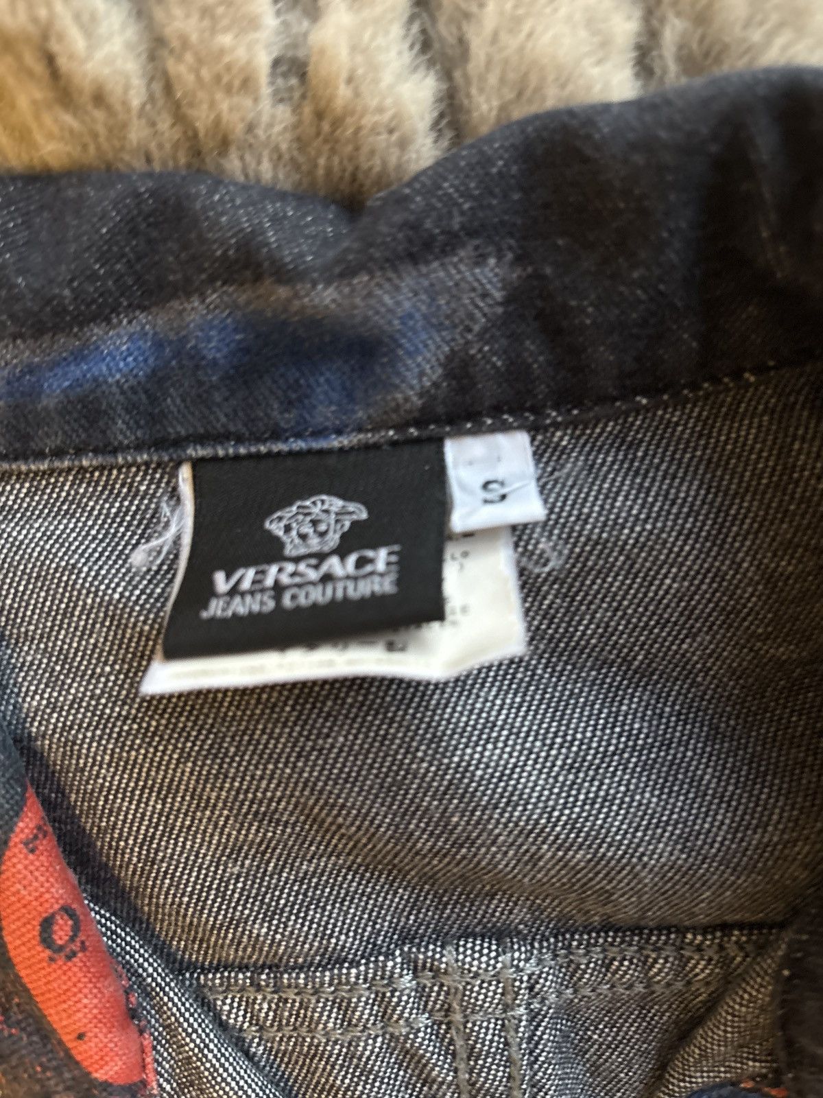 Versace Jeans Couture 1973 Versace Jeans Couture Denim Jacket Size S / US 4 / IT 40 - 3 Thumbnail