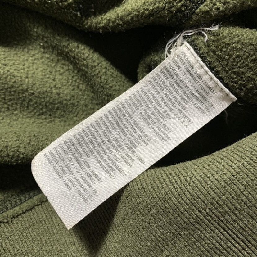 Abercrombie & Fitch ABERCROMBIE OLIVE GREEN FUR ZIPPER HOODIE DISTRESSED Size US XL / EU 56 / 4 - 6 Thumbnail