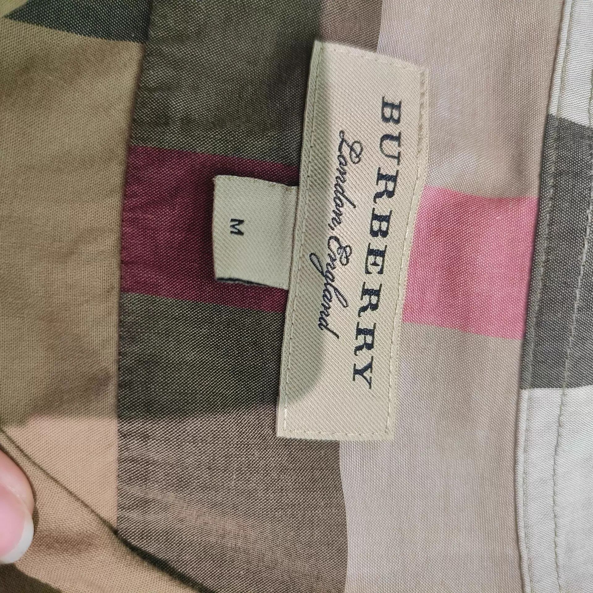 Burberry Burberry Check Shirt M 99 New Size US M / EU 48-50 / 2 - 5 Thumbnail
