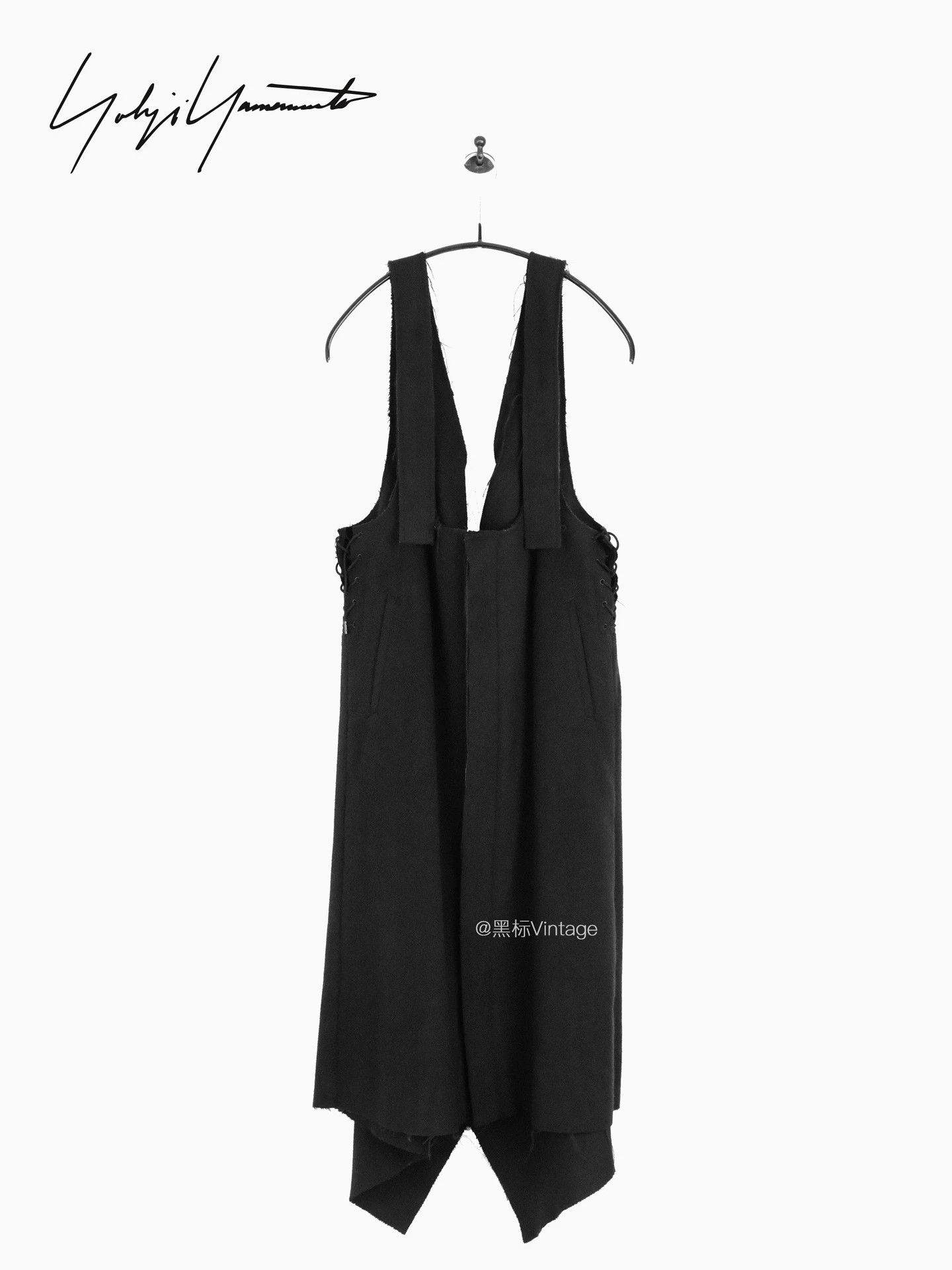 Yohji Yamamoto Yohji Yamamoto 22AW Vtg Distressed Tie Strap Dress Size S / US 4 / IT 40 - 1 Thumbnail