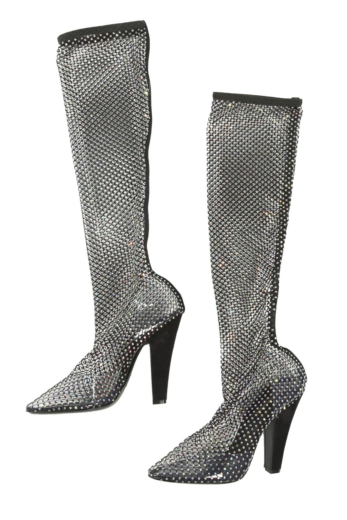 Saint Laurent Paris o1b1hav110125 Leather Sole Boots in Black Size US 6.5 / IT 36.5 - 4 Thumbnail