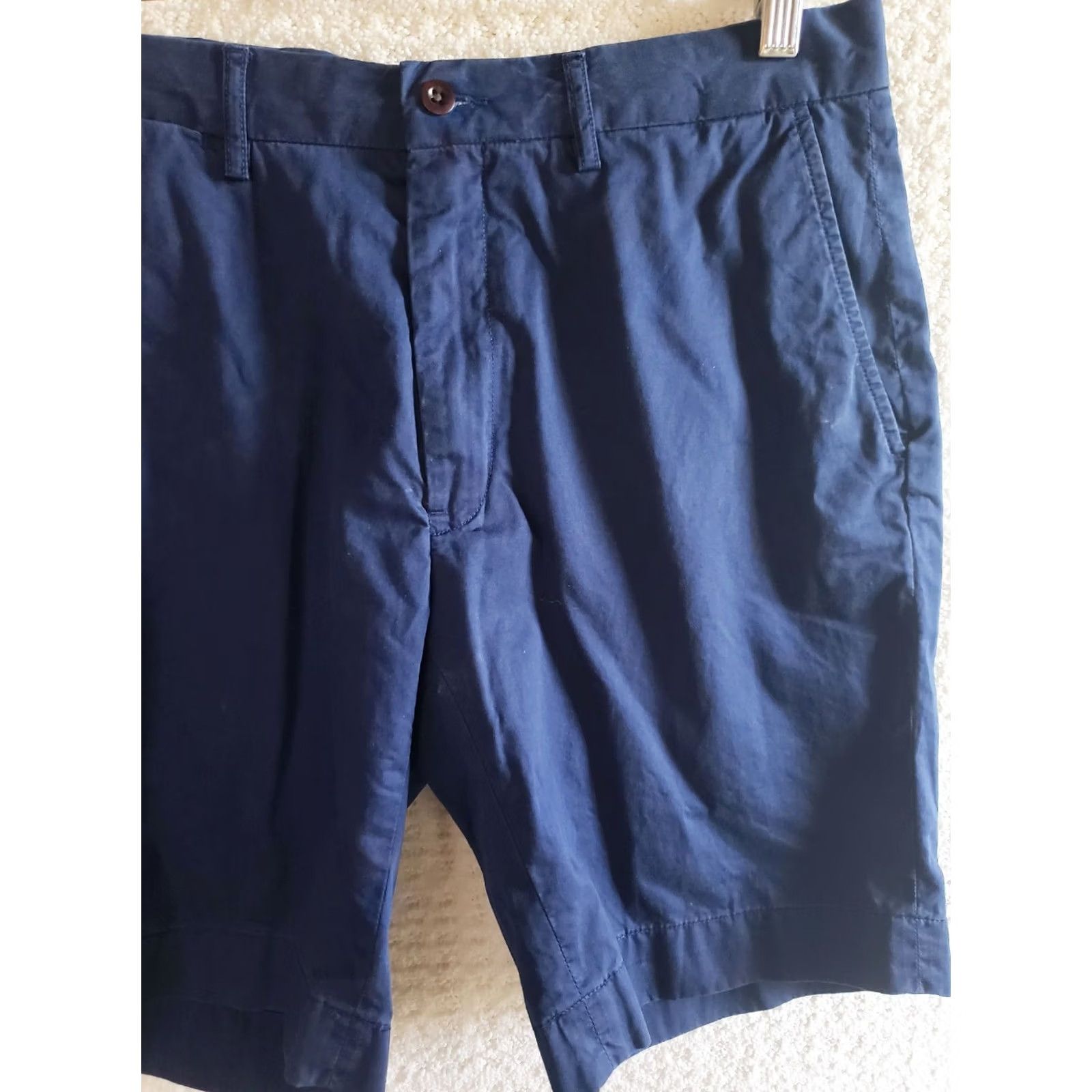 Polo Ralph Lauren Polo Ralph Lauren Mens Navy Blue Performance Classic Fit Shorts 32x9.5 Polo RL Shield Baggy? Size US XS / EU 42 / 0 - 3 Thumbnail
