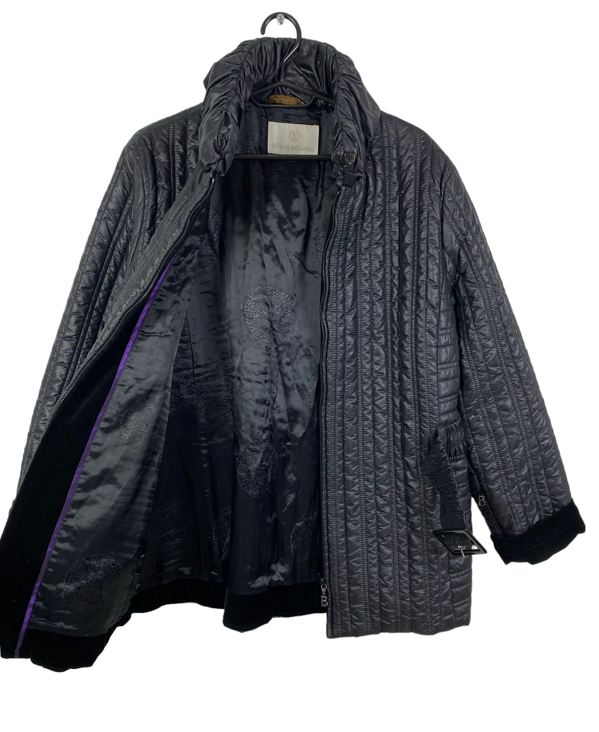 Bogner Sonia Bogner Quilted Belted Warm Coat size XL Size XL / US 12-14 / IT 48-50 - 15 Thumbnail