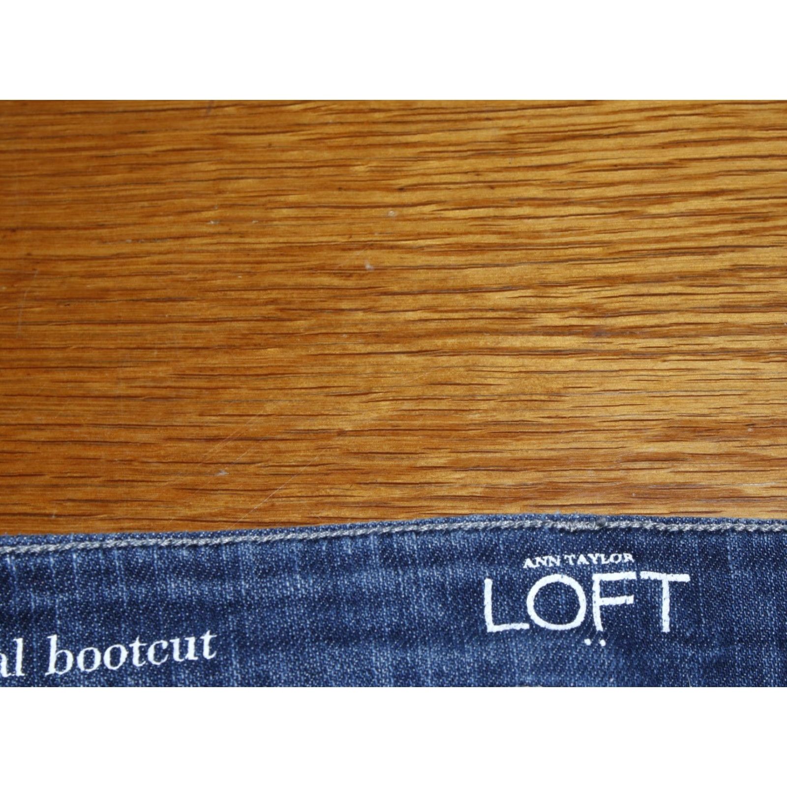 Loft VINTAGE Loft Original Boot Cut Denim Jean Women's 6 Blue 25X29 Size 25" / US 0 / IT 36 - 6 Thumbnail