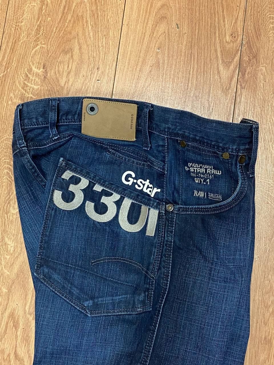G-Star 📢 G-Star RAW 3301 Jeans – Classic & Durable 📢 Size US 36 / EU 52 - 5 Thumbnail