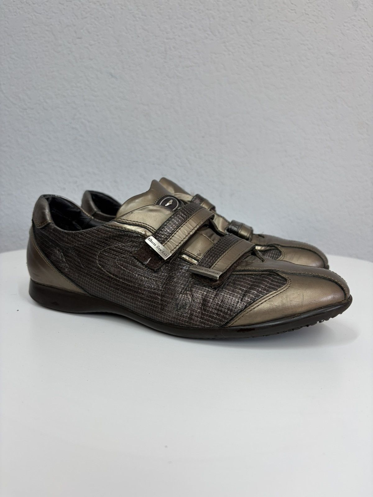 If Six Was Nine Vintage Italian AS 98 Rick Owens Style Leather Biker Boots Size US 8 / EU 41 - 6 Thumbnail
