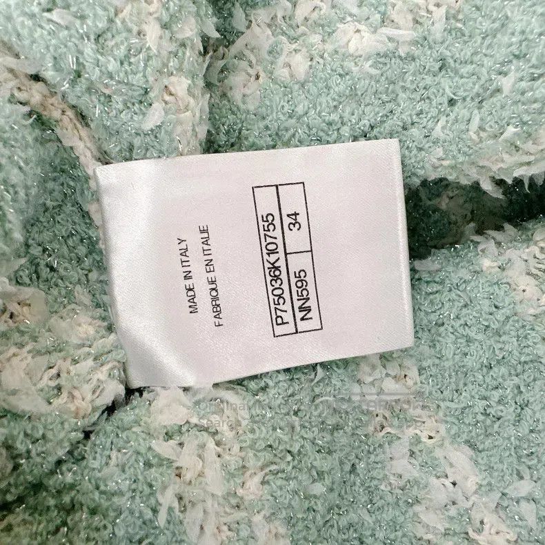 Chanel Chanel 23s mint green shiny suspender skirt Size XXS / US 00 / IT 34 - 4 Thumbnail