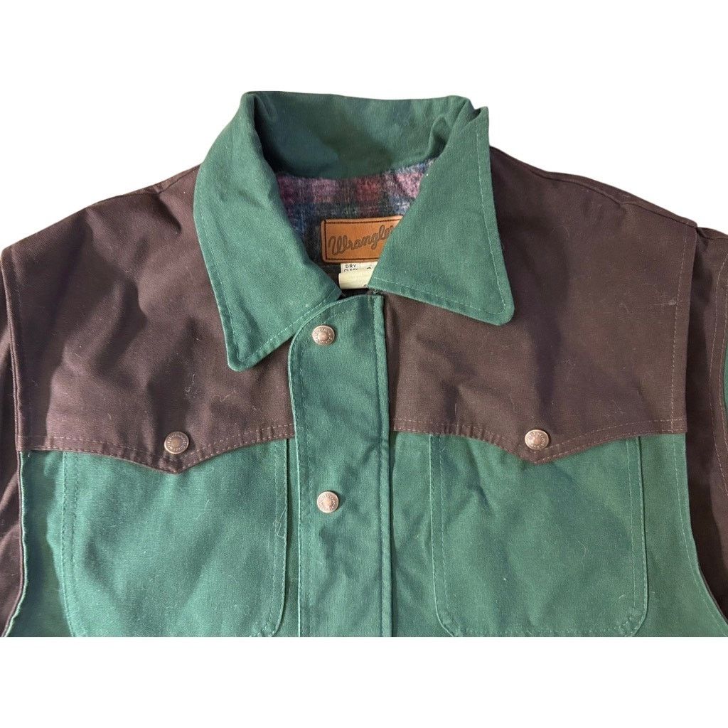 Wrangler Wrangler - 1980s - Blanket-Lined Work Jacket - Green - S Size US L / EU 52-54 / 3 - 2 Thumbnail