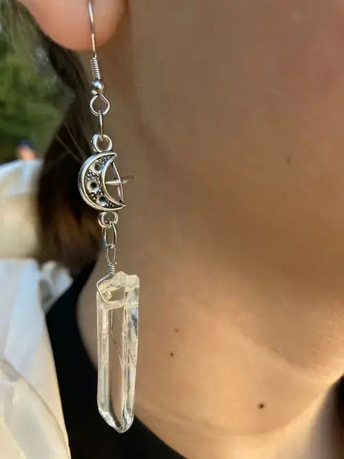 Other Boho Stones, Esoteric, Celestial Earrings Size ONE SIZE - 2 Thumbnail