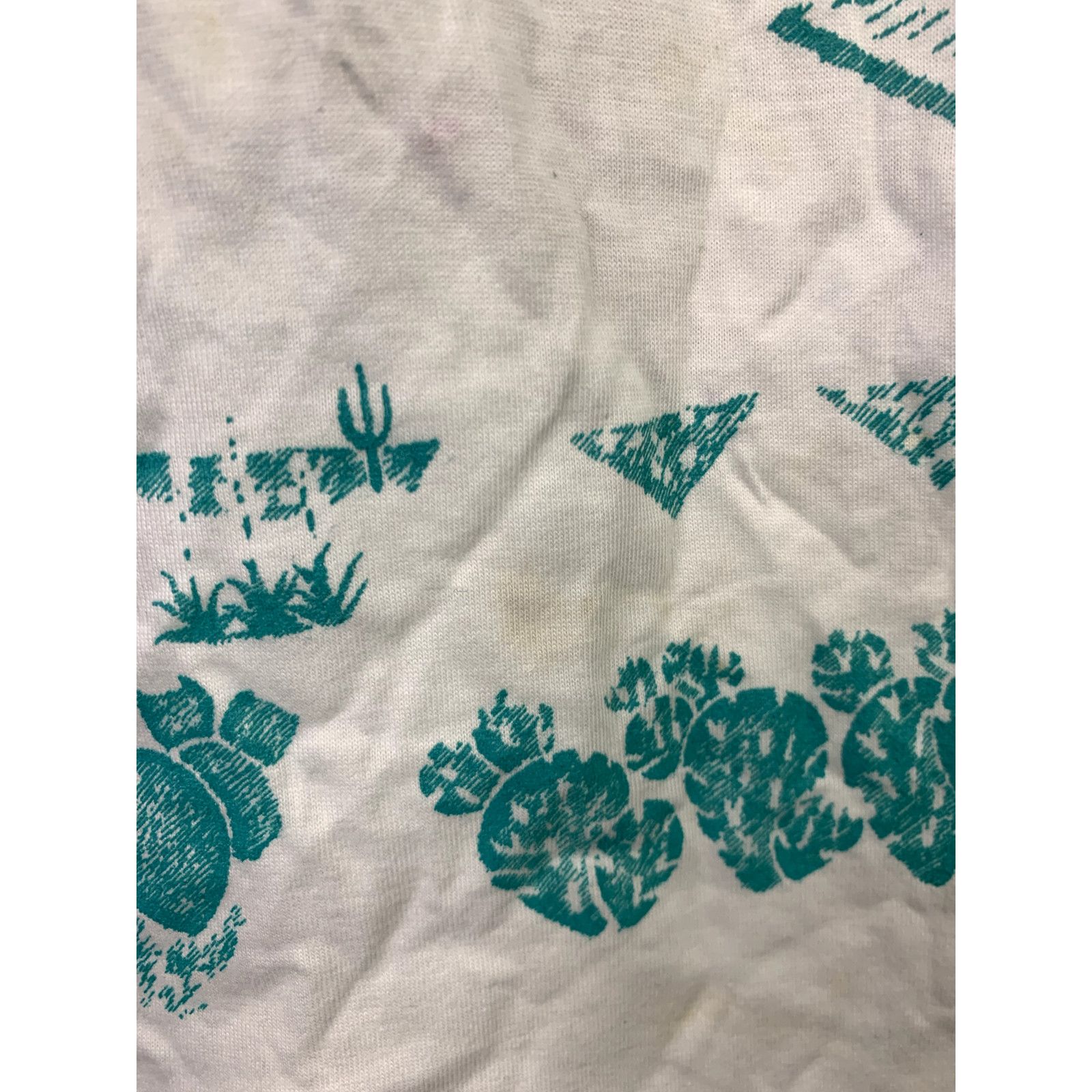 Jerzees Vintage Test Print Shirt Grand Canyon Arizona White M Tee Size US M / EU 48-50 / 2 - 16 Thumbnail
