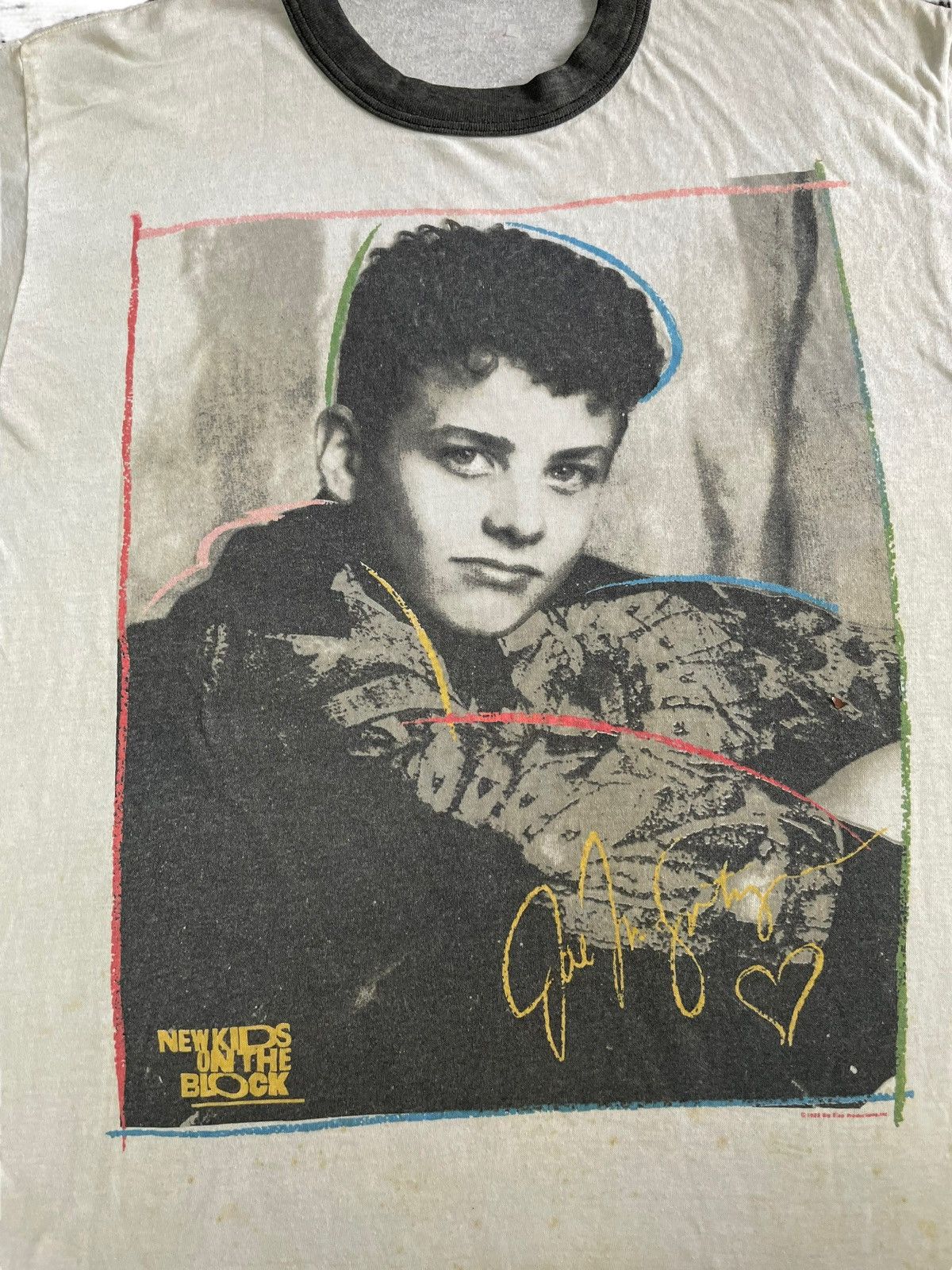 New Kids On The Block × Vintage Vintage 1989 NKOTB Joey Mcintyre Ringger Tshirt Size US M / EU 48-50 / 2 - 3 Thumbnail