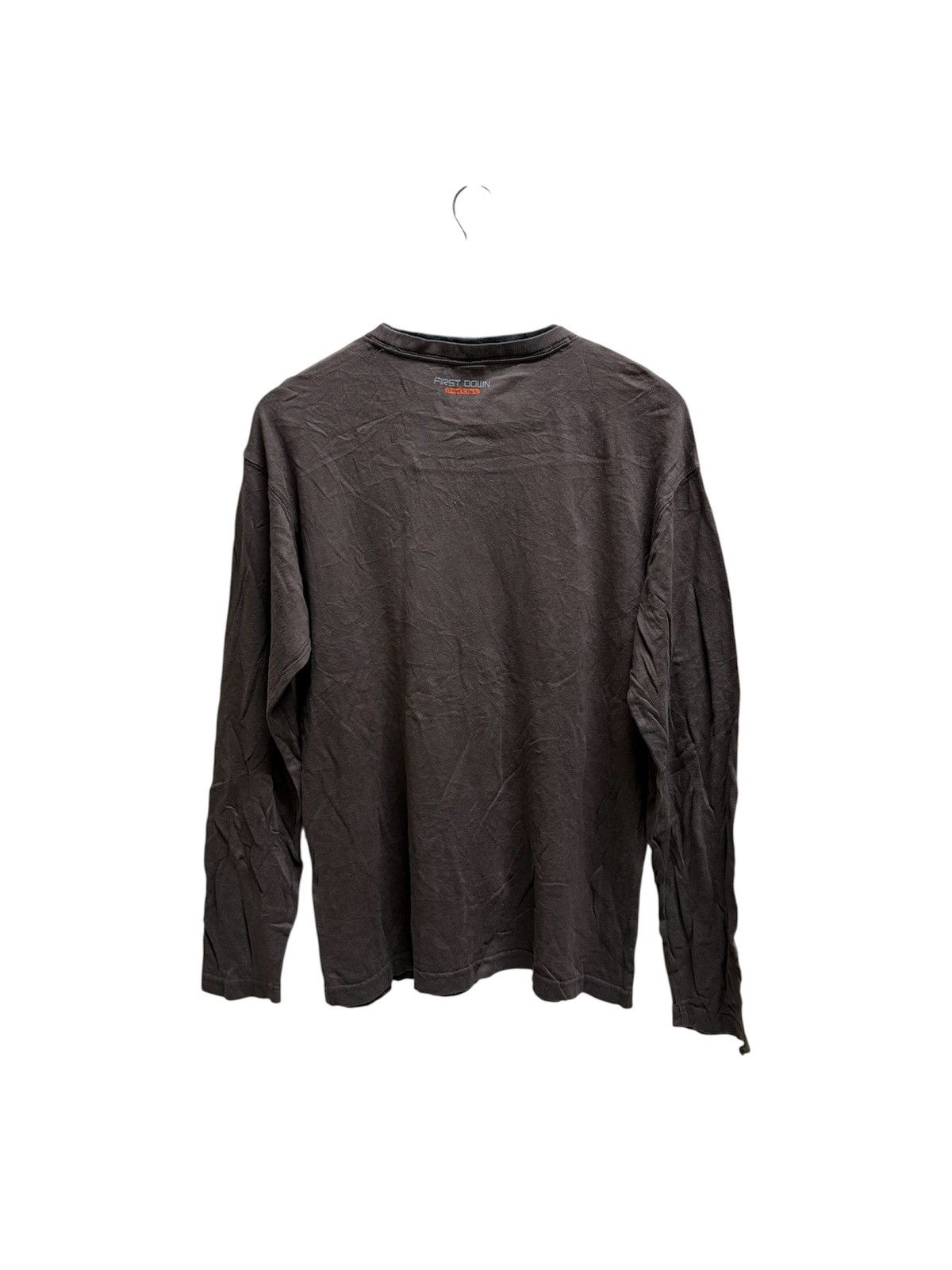 The Mountain Vintage First Down Mountain Double Colar Longsleeve Tshirt Size US M / EU 48-50 / 2 - 2 Thumbnail