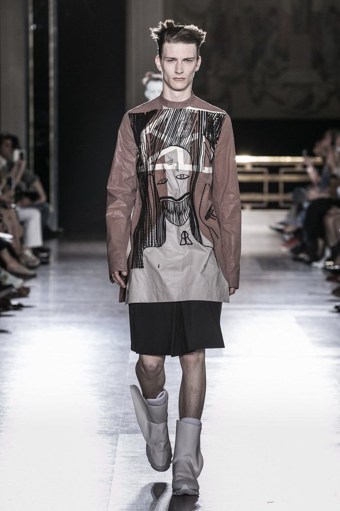 Rick Owens SS15 FAUN Runway Shorts