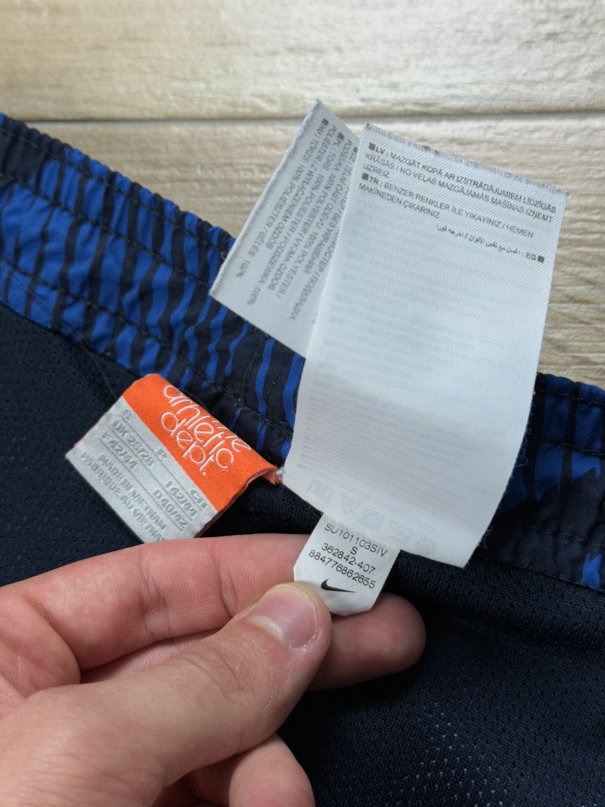 Nike × Vintage Vintage Y2K Nike Dept. Shorts Size US 30 / EU 46 - 9 Thumbnail