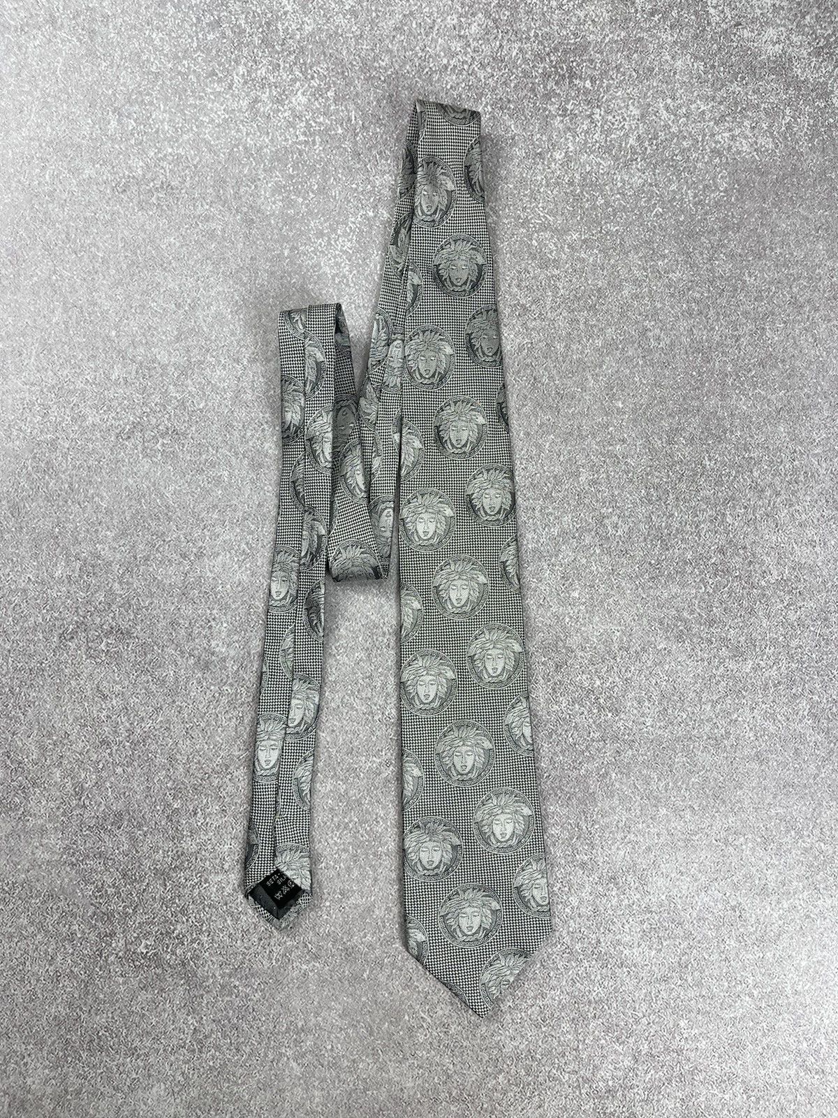 Versace × Vintage Vintage Gianni Versace Monogram Silk Tie Size ONE SIZE - 2 Thumbnail