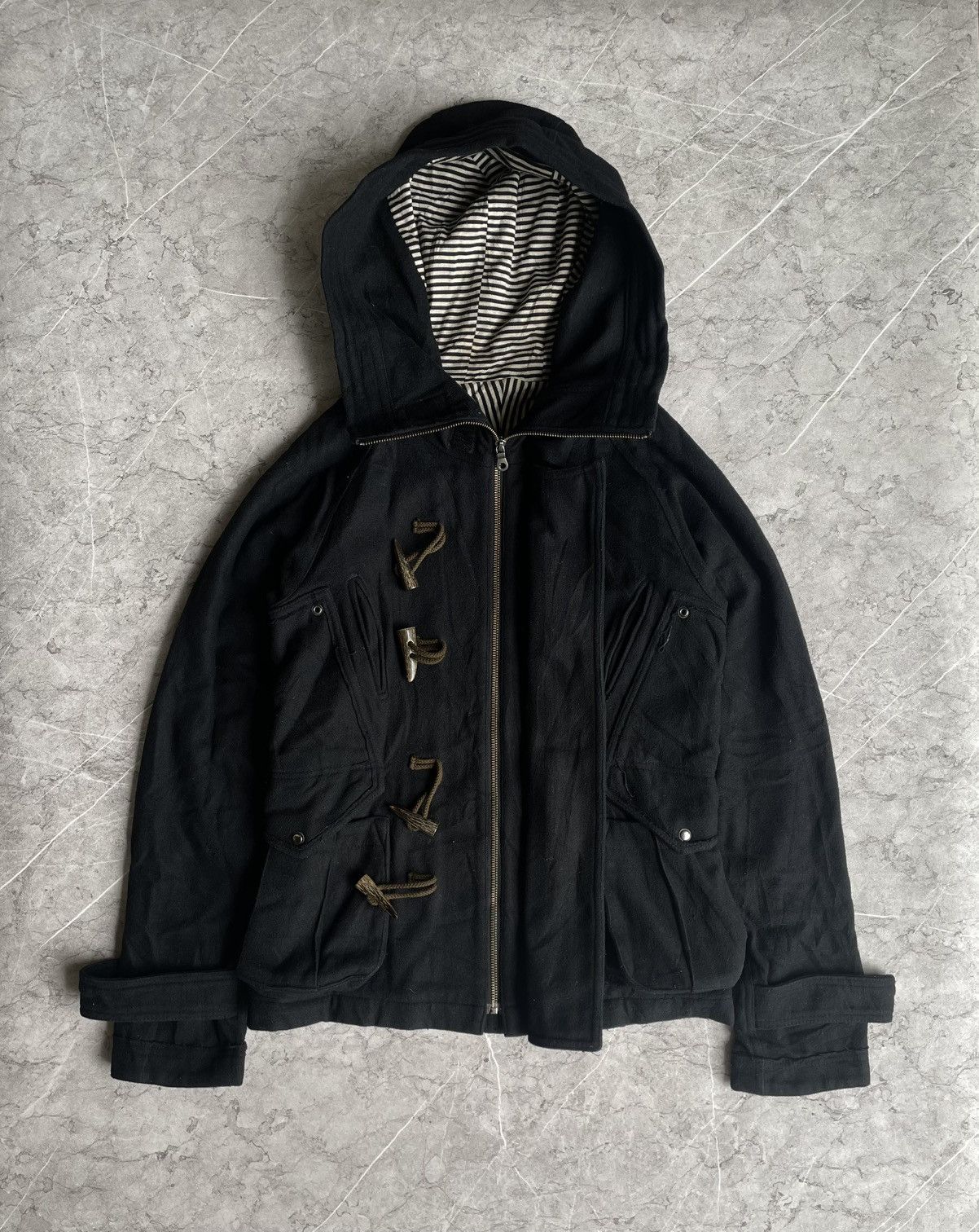 Japanese Brand Ppfm Wool Jacket Size US L / EU 52-54 / 3 - 3 Thumbnail