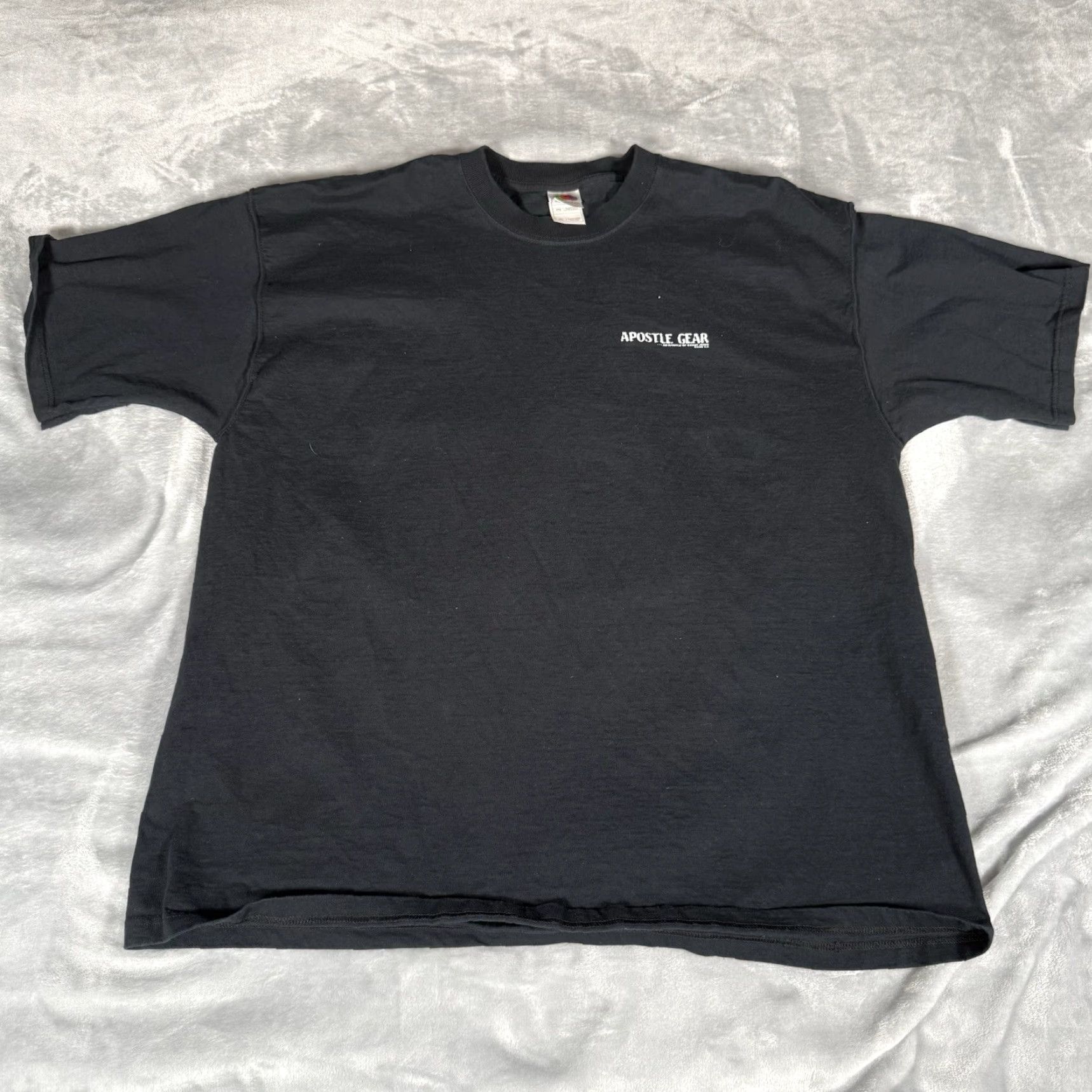 Vintage VINTAGE Jesus T Shirt Mens 2XL Corinthians Y2K Black Shirt Mens 2XL Graphic Print Crew Neck Short Sleeve Retro Jesus Shirt Mens Black Size US XXL / EU 58 / 5 - 4 Thumbnail