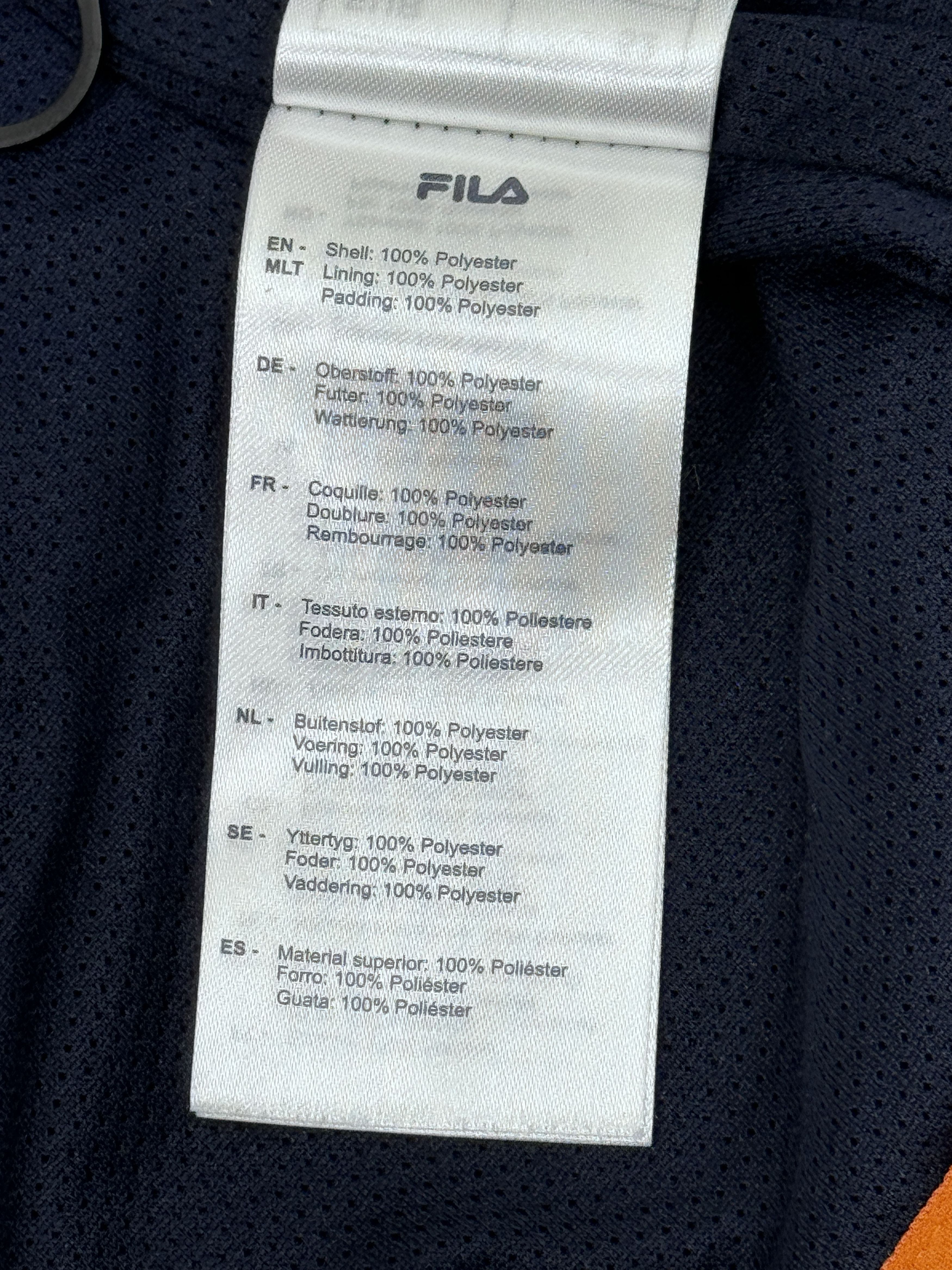 Designer × Fila Fila Fleece Jacket with Nylon Inserts Trims Size US M / EU 48-50 / 2 - 20 Thumbnail