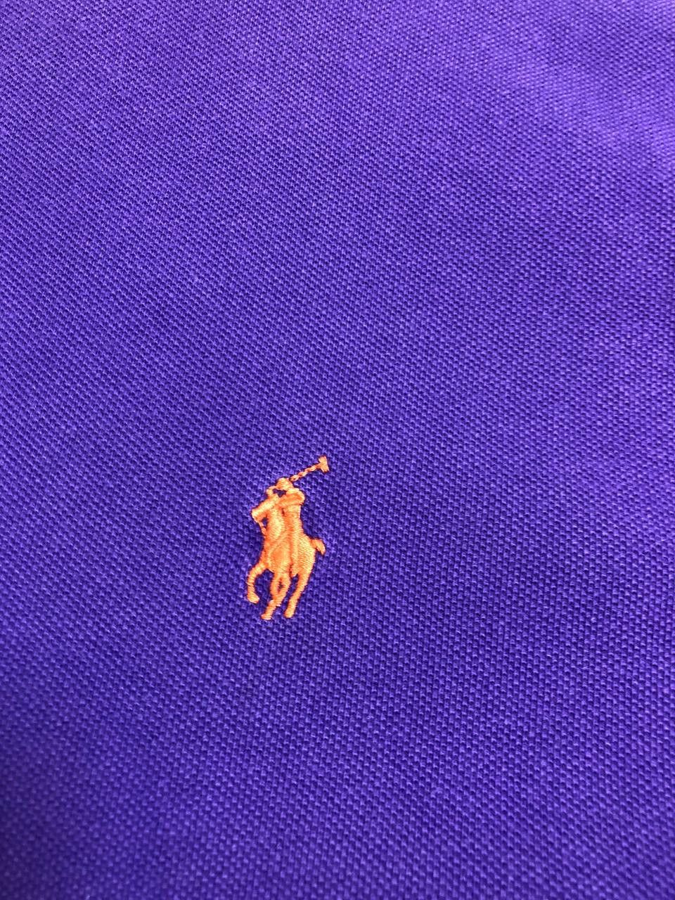 Polo Ralph Lauren Polo Ralph Lauren Polo Shirt Mens Purple Short Sleeve Size US XL / EU 56 / 4 - 7 Thumbnail