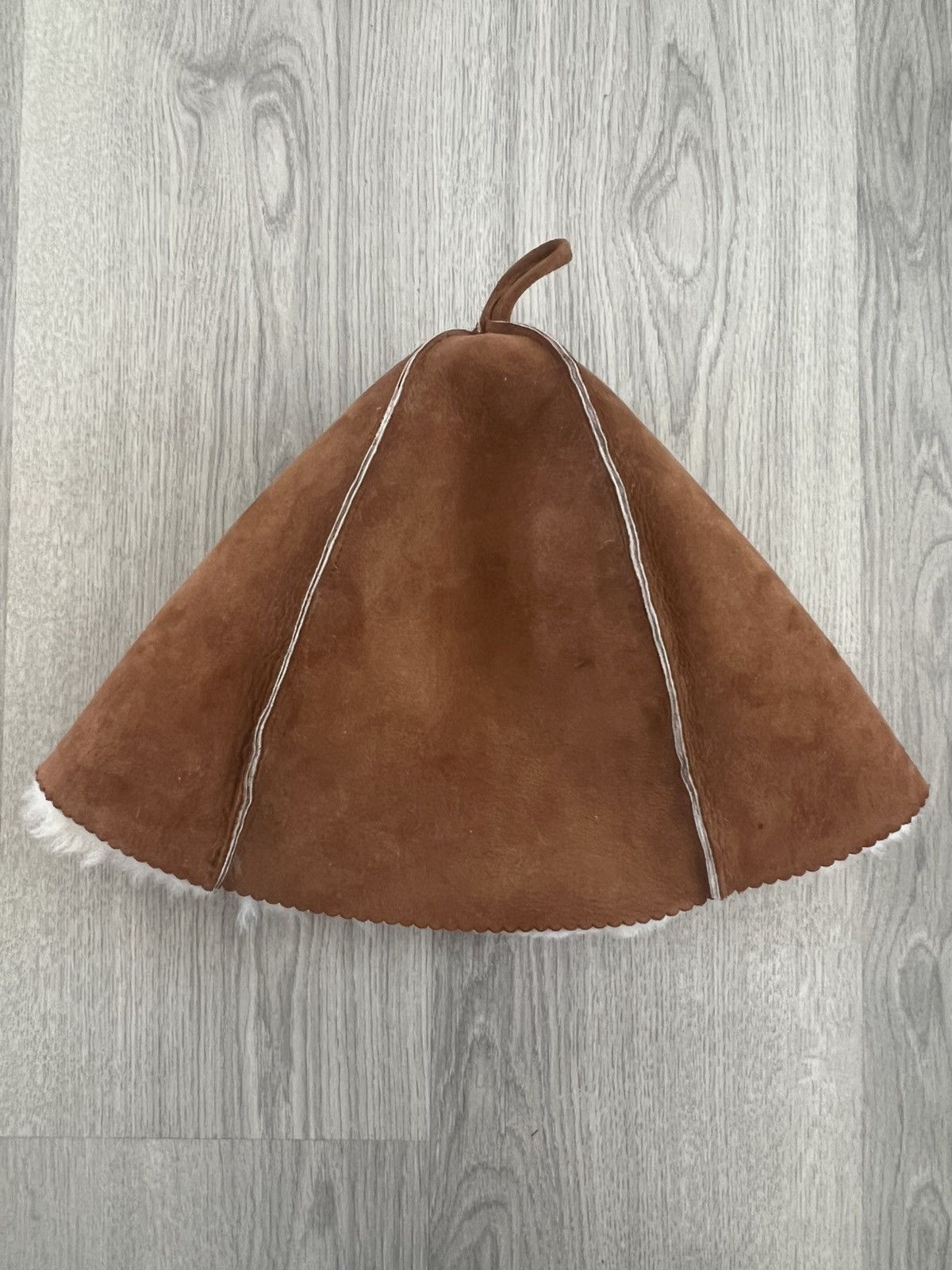 S4LEM Sheepskin Sauna Hat Size ONE SIZE - 3 Thumbnail