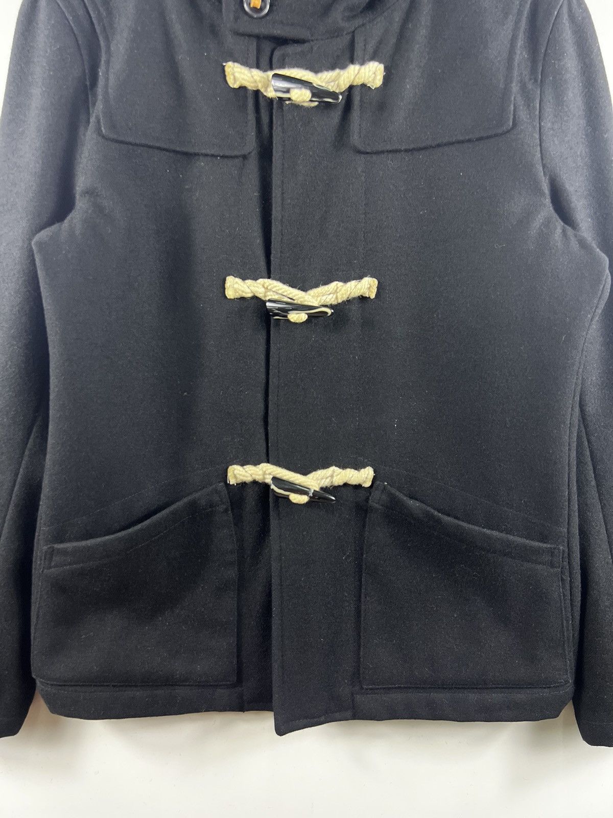 Japanese Brand 🔥 MONSIEUR NICOLE BY NICOLE CLUB DUFFLE COAT Size US S / EU 44-46 / 1 - 4 Thumbnail