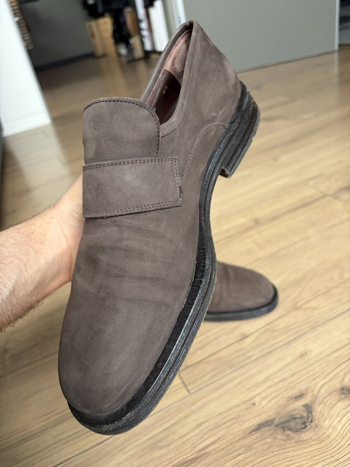 Versace Gianni Versace Vintage Nubuck Loafers Size US 6.5 / EU 39-40 - 8 Thumbnail