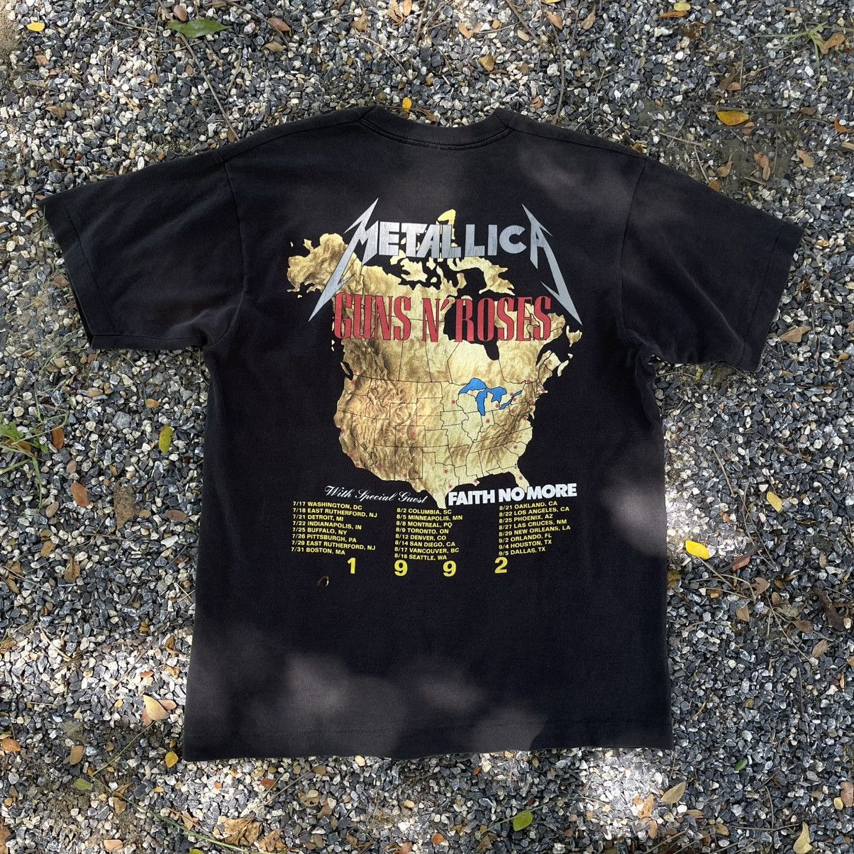 Metallica Mettalica X gun n roses Size US L / EU 52-54 / 3 - 2 Thumbnail