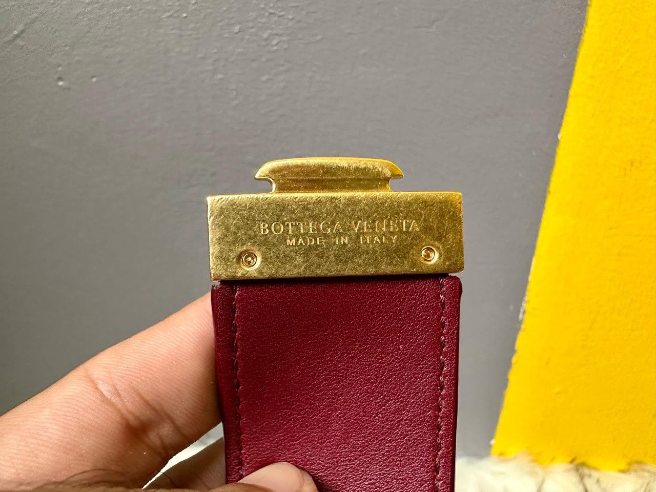 Bottega Veneta Authentic Bottega Veneta Nappa Medium Marie Bordeaux Leather Size ONE SIZE - 14 Thumbnail