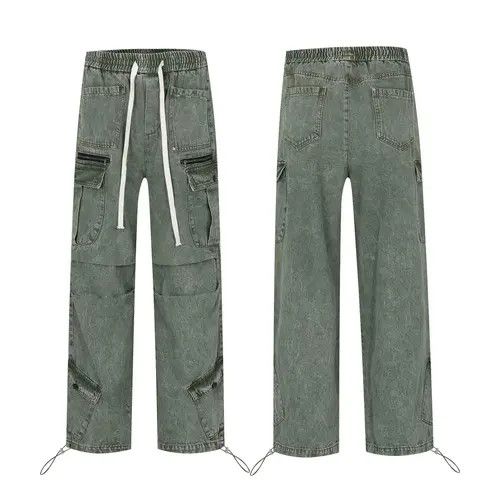 Jean skate distressed fade cargo jeans Size US 32 / EU 48 - 5 Thumbnail