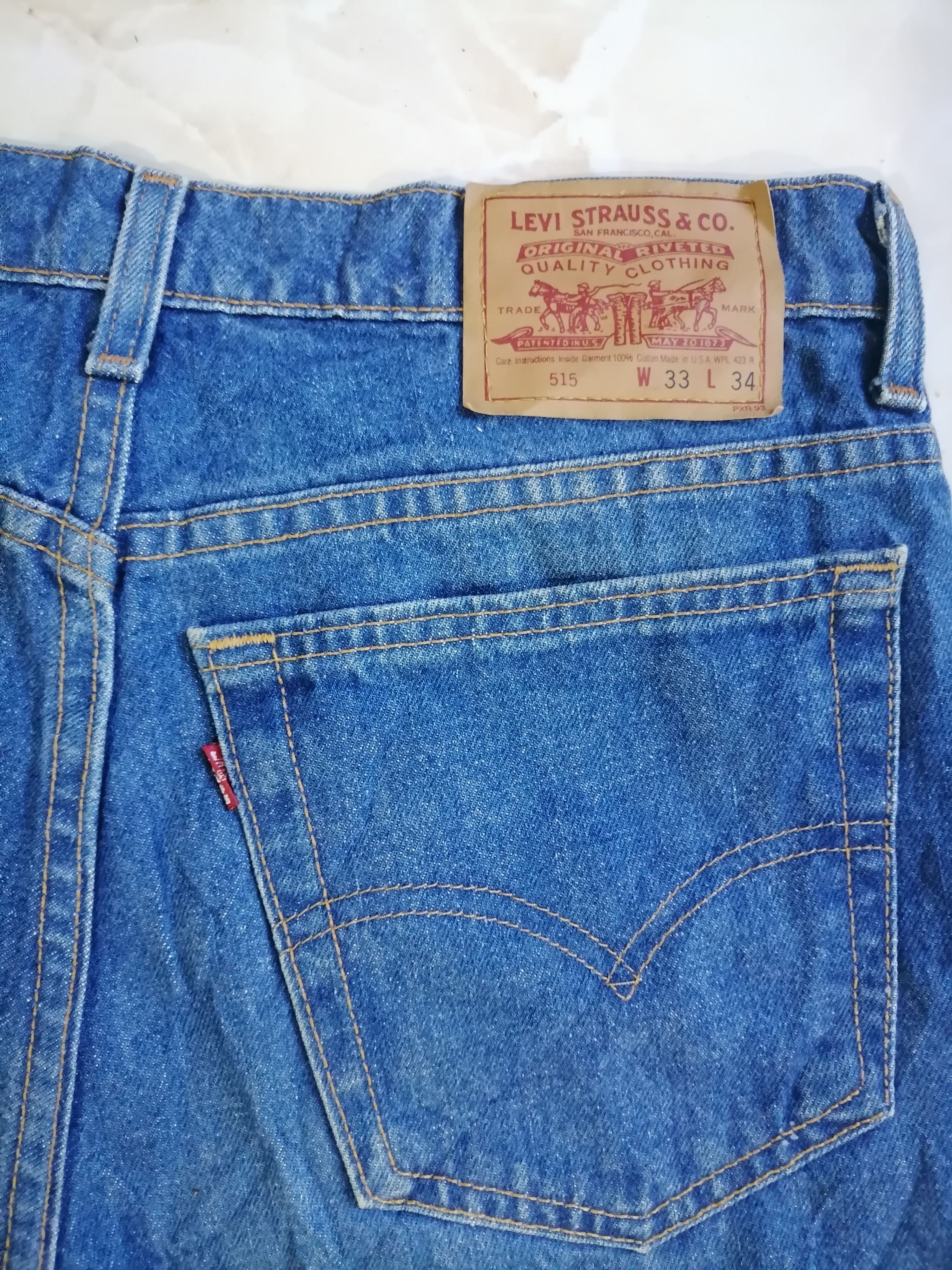 Levi's × Vintage Vintage Levis 515 Made in USA Size US 33 - 3 Thumbnail