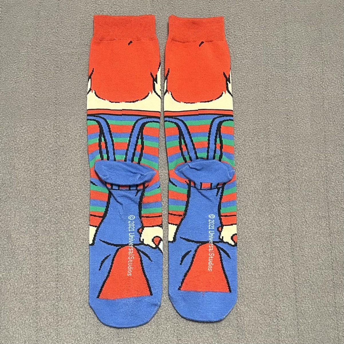Other Chucky Doll Childs Play Horror Retro Novelty Socks Adult Size ONE SIZE - 3 Thumbnail
