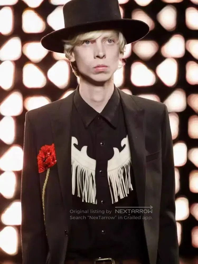 Saint Laurent Paris Sz 44 Saint Laurent Paris 15SS Flower Patch Jacket. Size US S / EU 44-46 / 1 - 5 Thumbnail