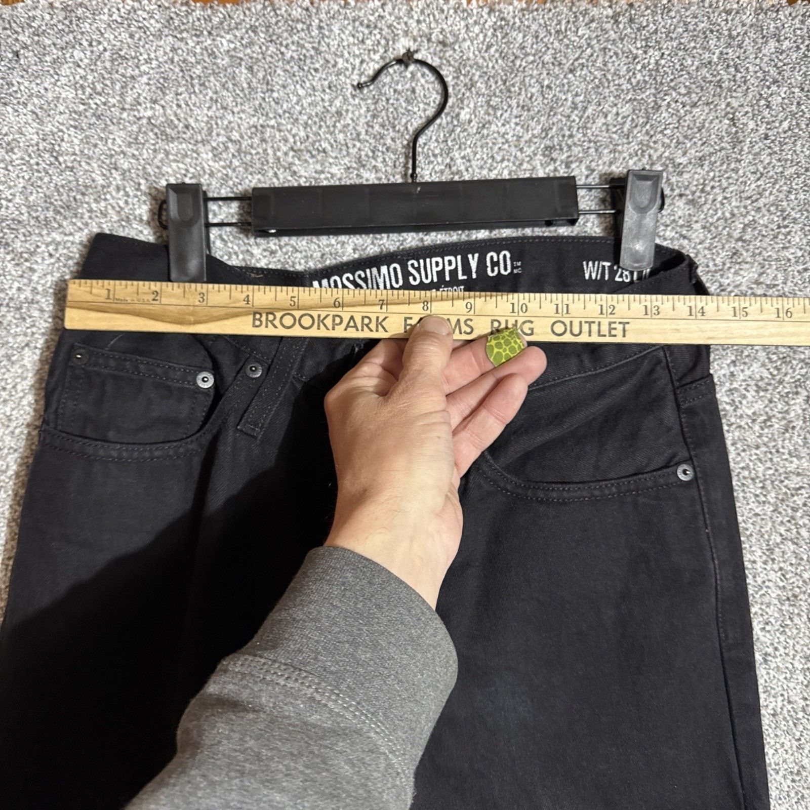Mossimo Mossimo Slim Straight Jeans Men 28x30 Y2K Grunge Streetwear Size US 28 / EU 44 - 3 Thumbnail