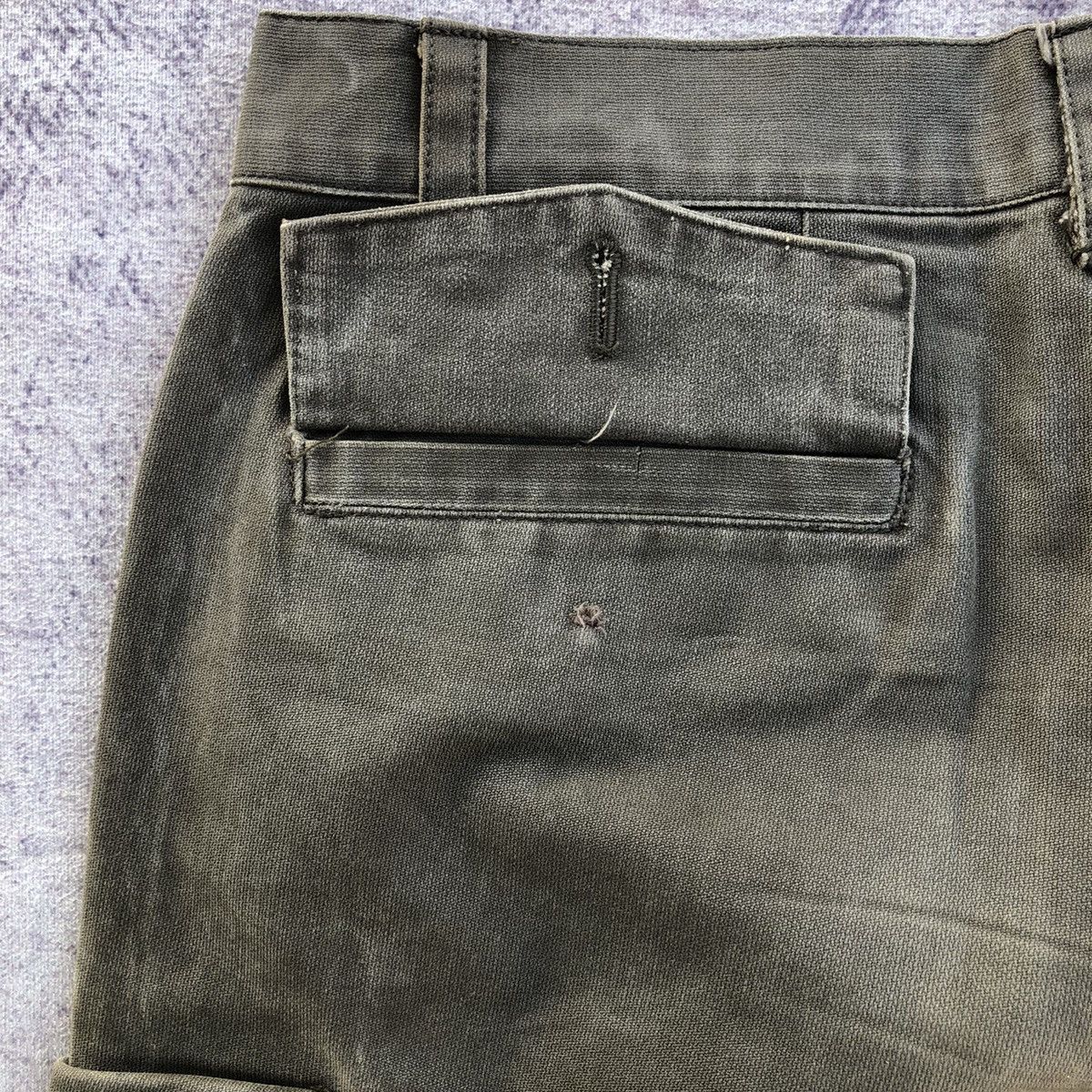 Japanese Brand Vintage Luva Tram Faded olive Cargo pants 7 pocket Size US 32 / EU 48 - 13 Thumbnail
