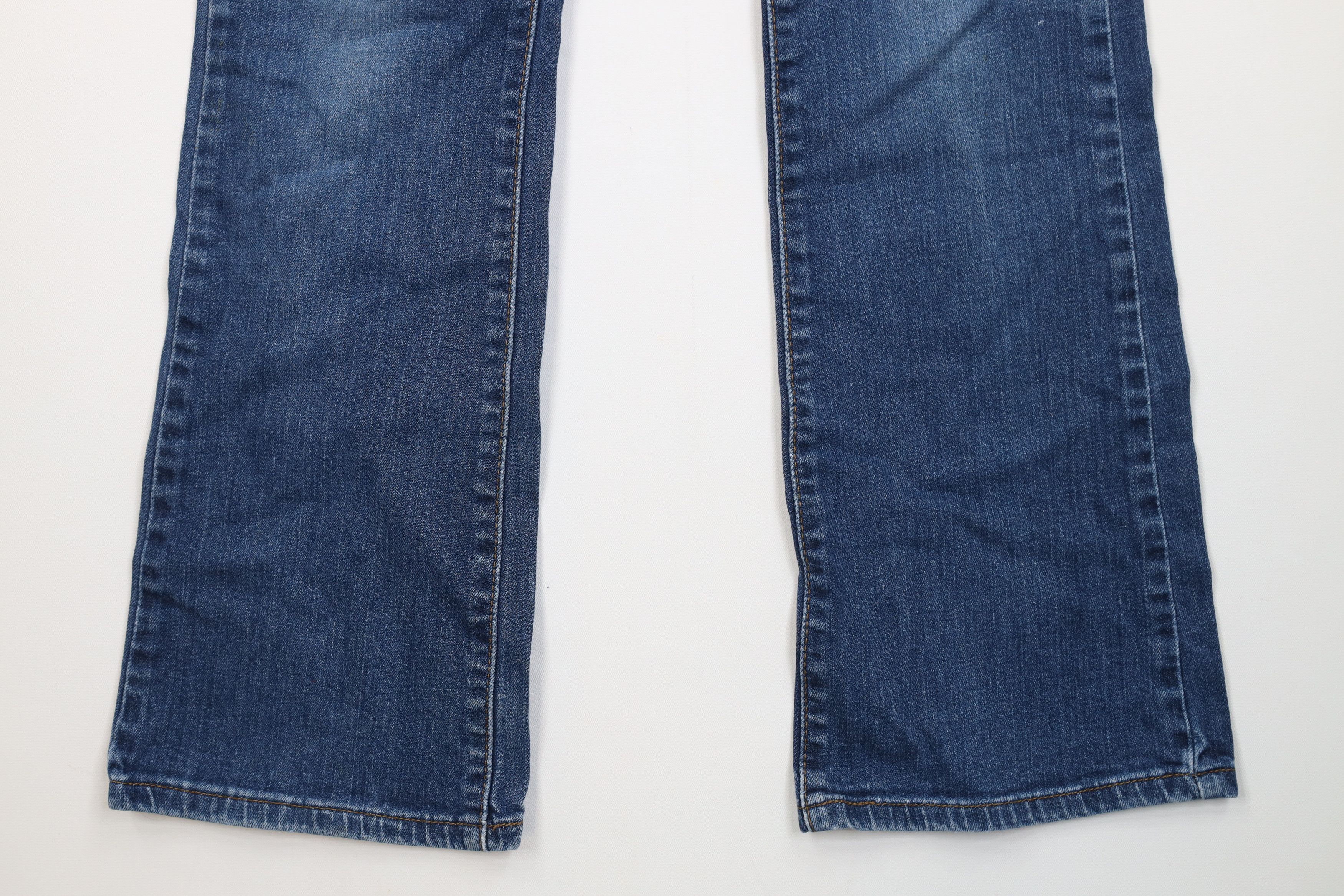 Levi's Vintage Y2K Levis 515 Bootcut Flared Denim Jeans Blue Size 28" / US 6 / IT 42 - 4 Thumbnail