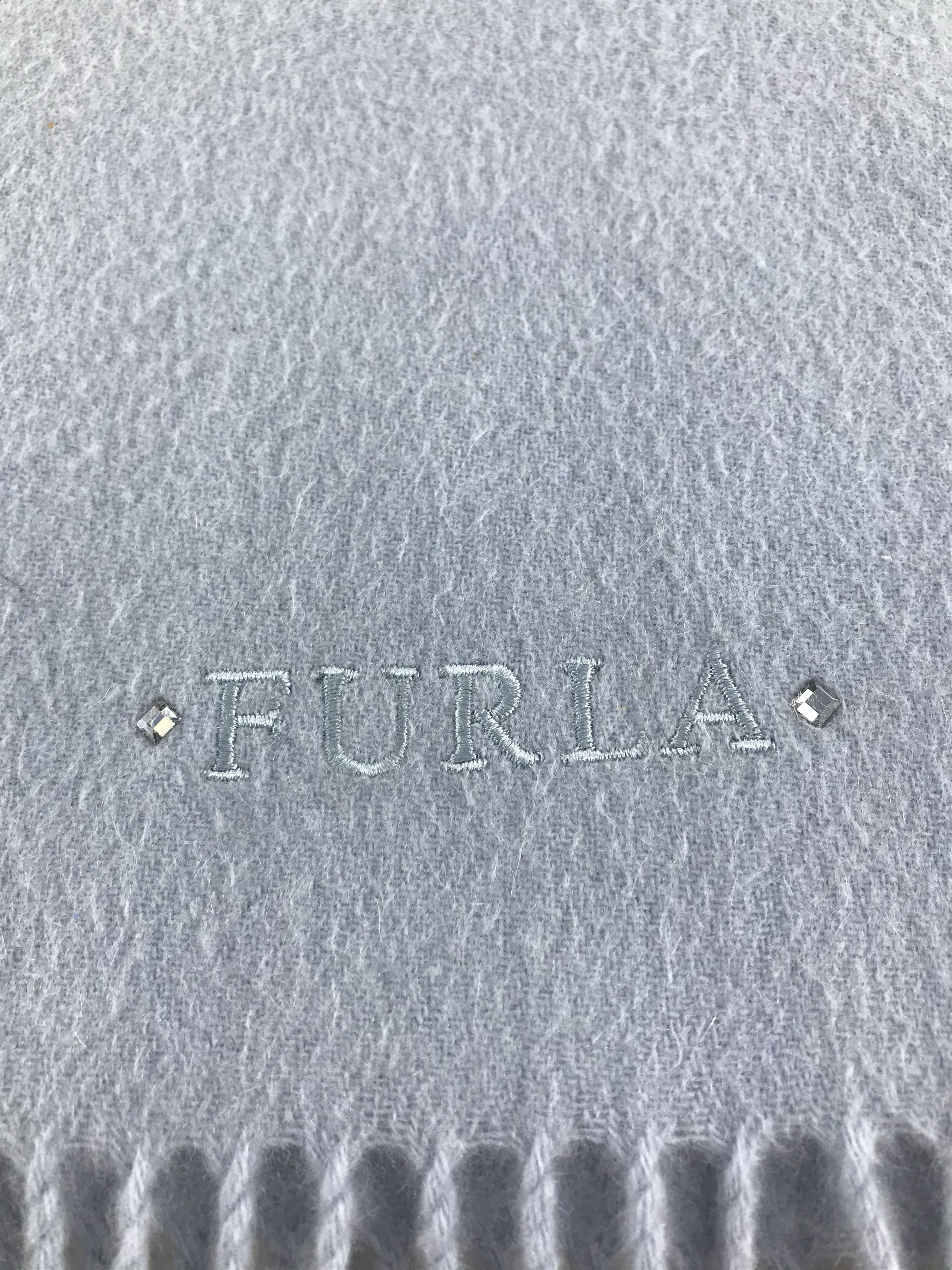 Furla Furla Cashmere Scarf Muffler Neck Wrap V383 Size ONE SIZE - 4 Thumbnail