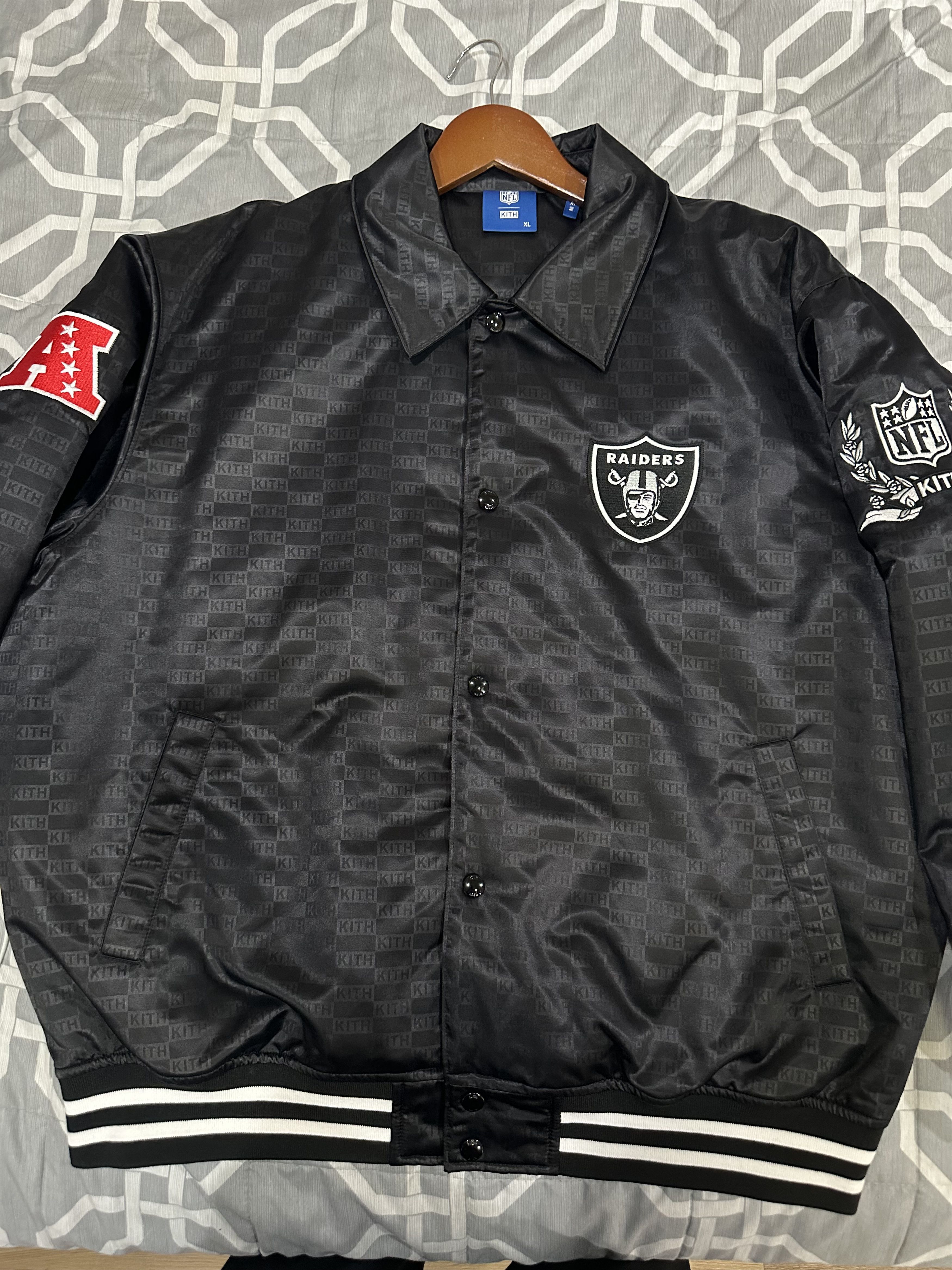 Kith Kith Puffed Jase Satin Trucker Jacket | Grailed