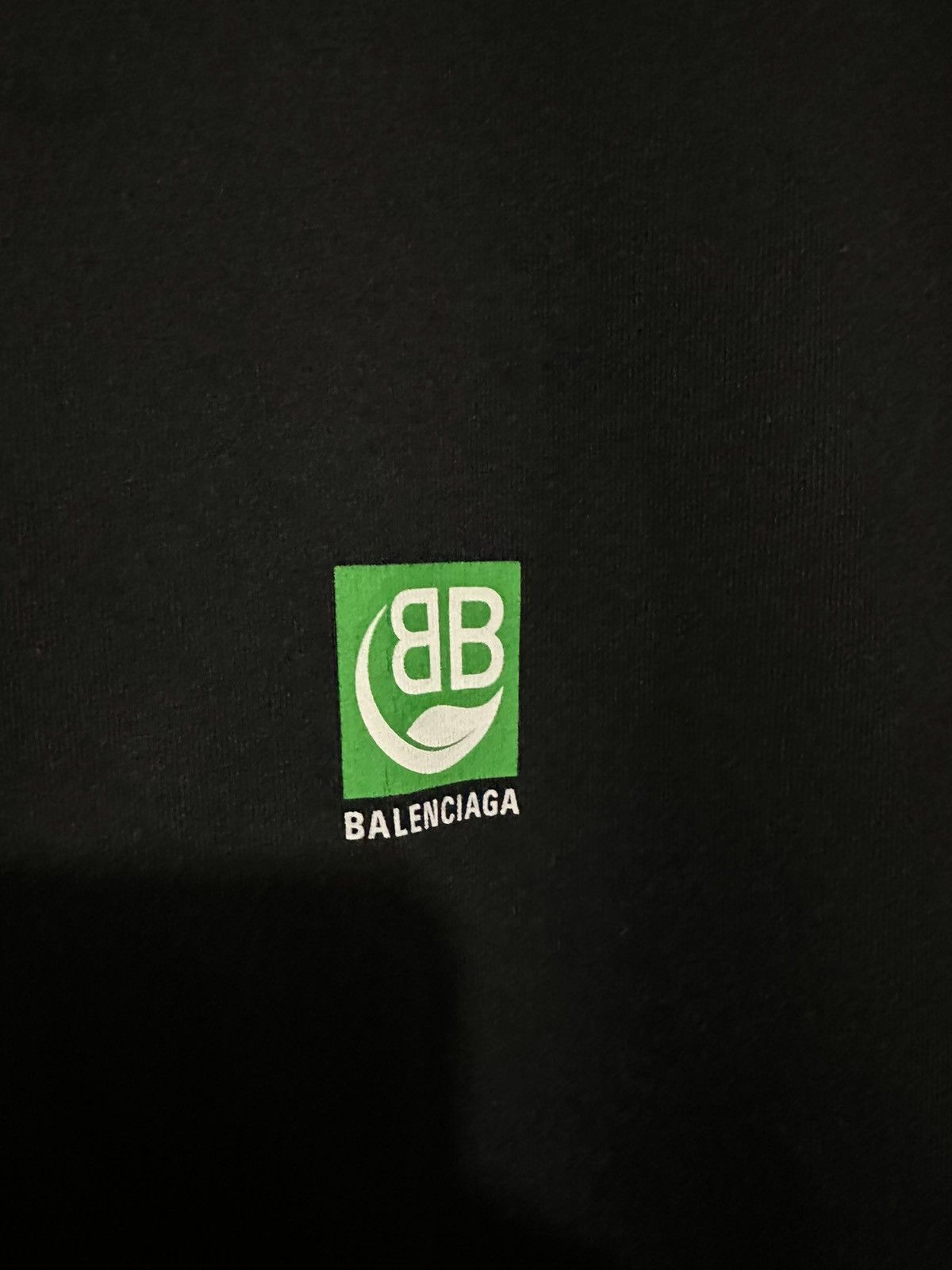 Balenciaga Balenciaga green logo t shirt Size US XL / EU 56 / 4 - 4 Thumbnail