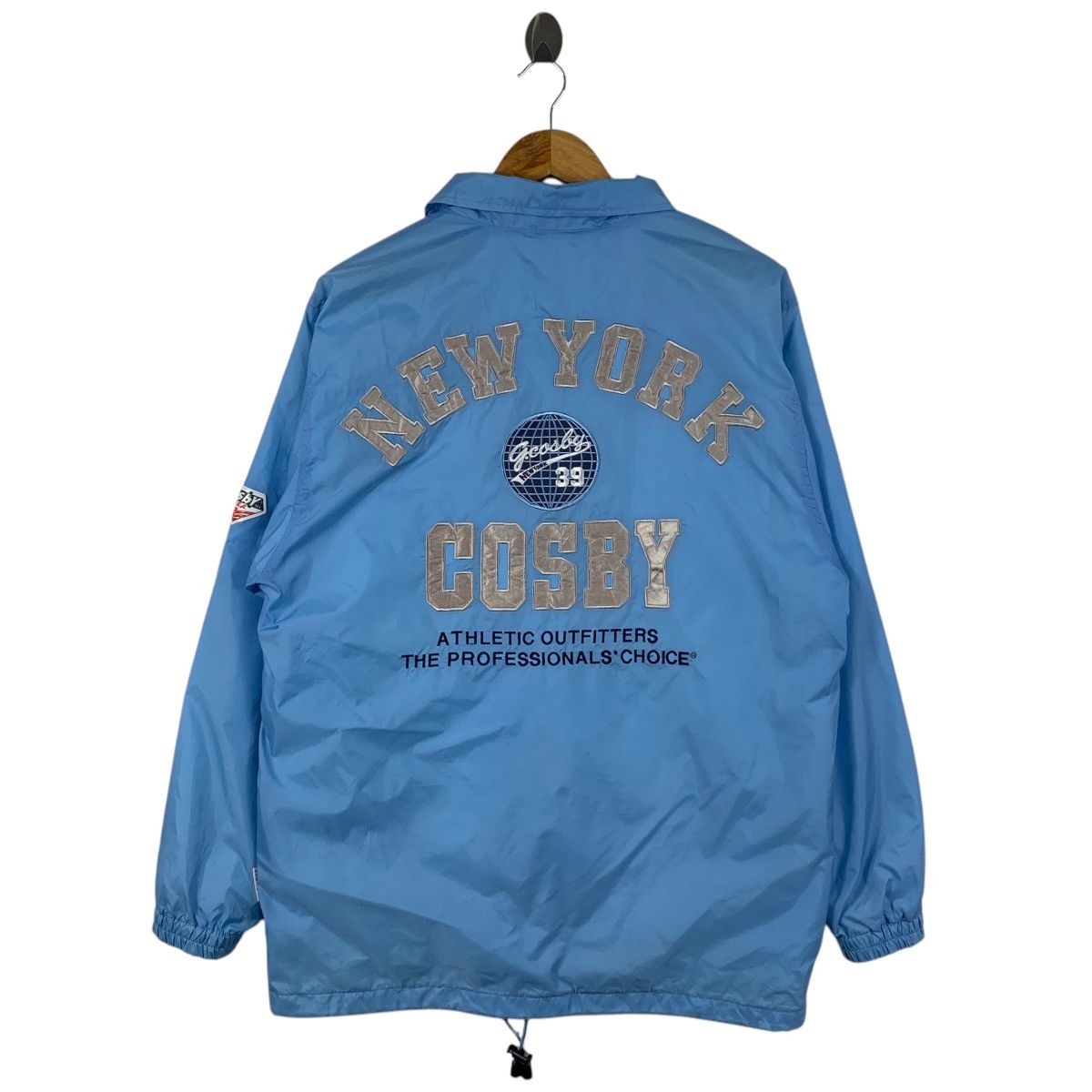 Vintage Vintage COSBY New York Usa Sportswear Big Logo Coach Jacket Size US M / EU 48-50 / 2 - 2 Thumbnail