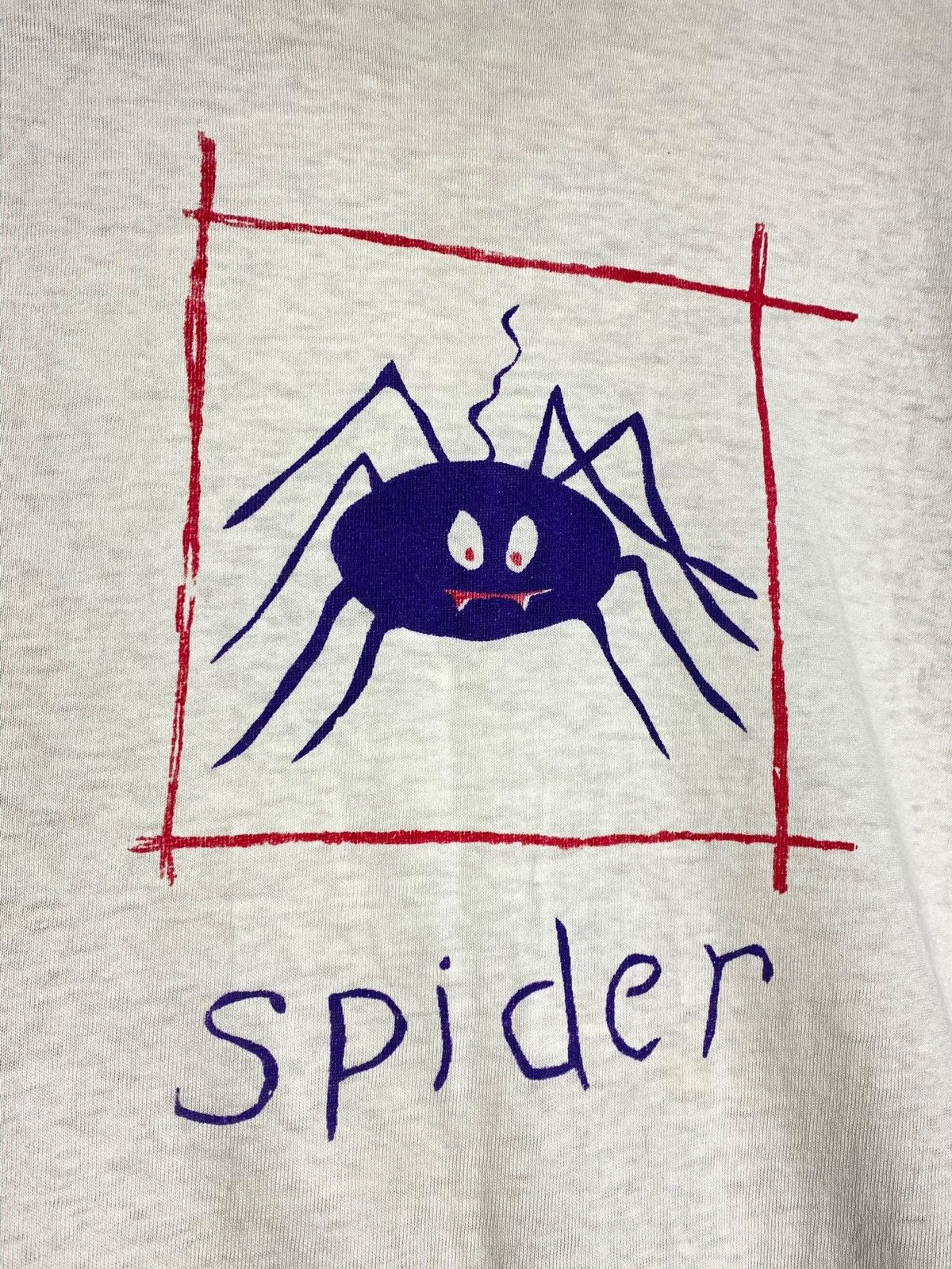 Vintage Vintage 90s Spider Graphic Single Stitch Rare Distressed Tee Size US L / EU 52-54 / 3 - 4 Thumbnail