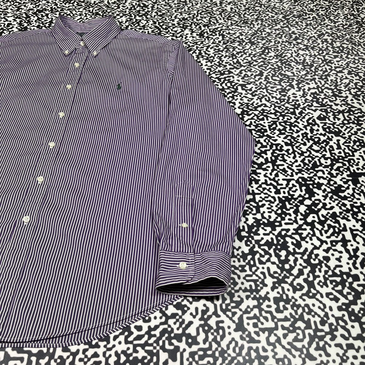 Polo Ralph Lauren Vintage Y2K Polo Ralph Lauren Striped Casual Retro Shirt Size US XL / EU 56 / 4 - 10 Thumbnail