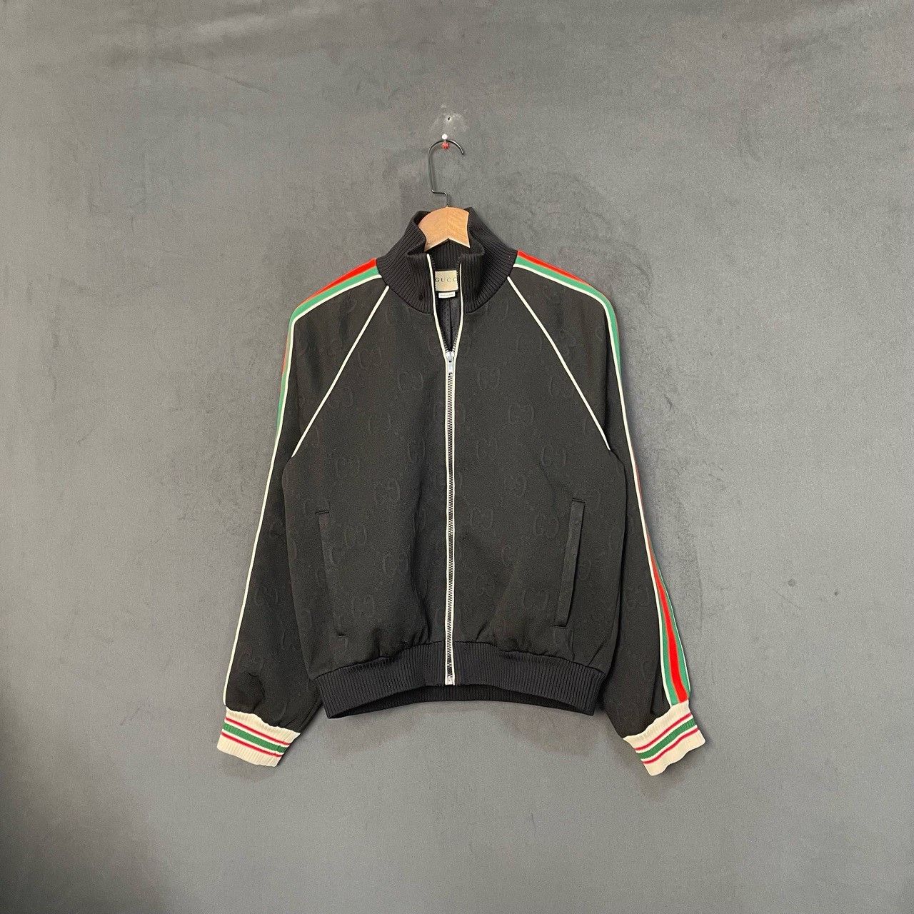 Gucci Gucci Black dark pattern full print jacket 2501-Nextarrow Size US XS / EU 42 / 0 - 1 Thumbnail