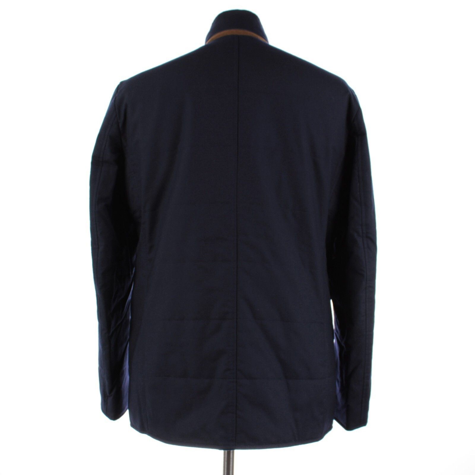 Zanella Zanella Coat Size L US In Blue Wool Size US L / EU 52-54 / 3 - 5 Thumbnail