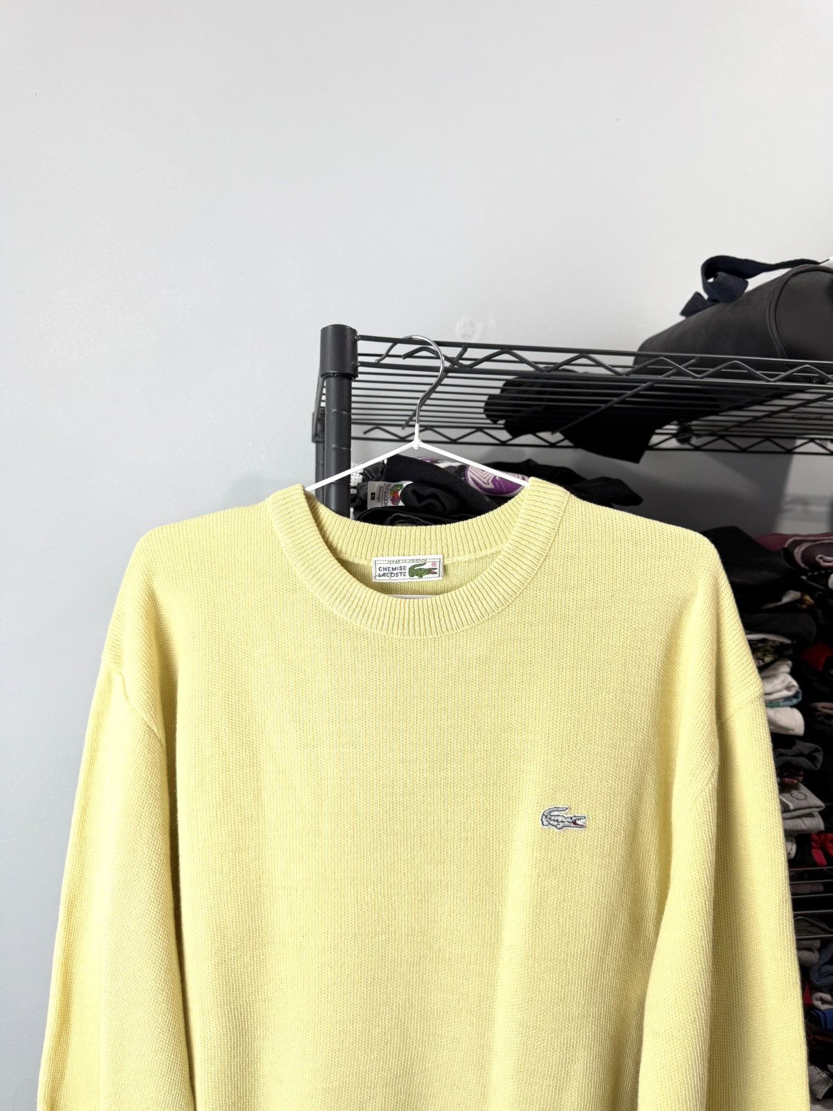 Lacoste 💥90’s Rare! Vintage Lacoste Sweater Sweatshirt Size US L / EU 52-54 / 3 - 2 Thumbnail