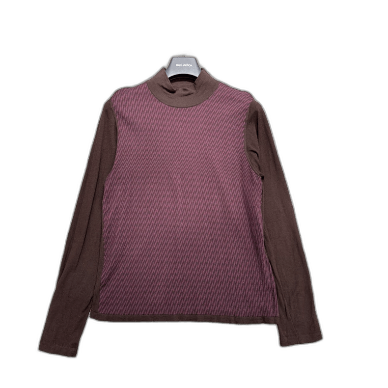 Givenchy Givenchy Givenchy Brown Color Block Knit Top -2507 Size US L / EU 52-54 / 3 - 1 Thumbnail