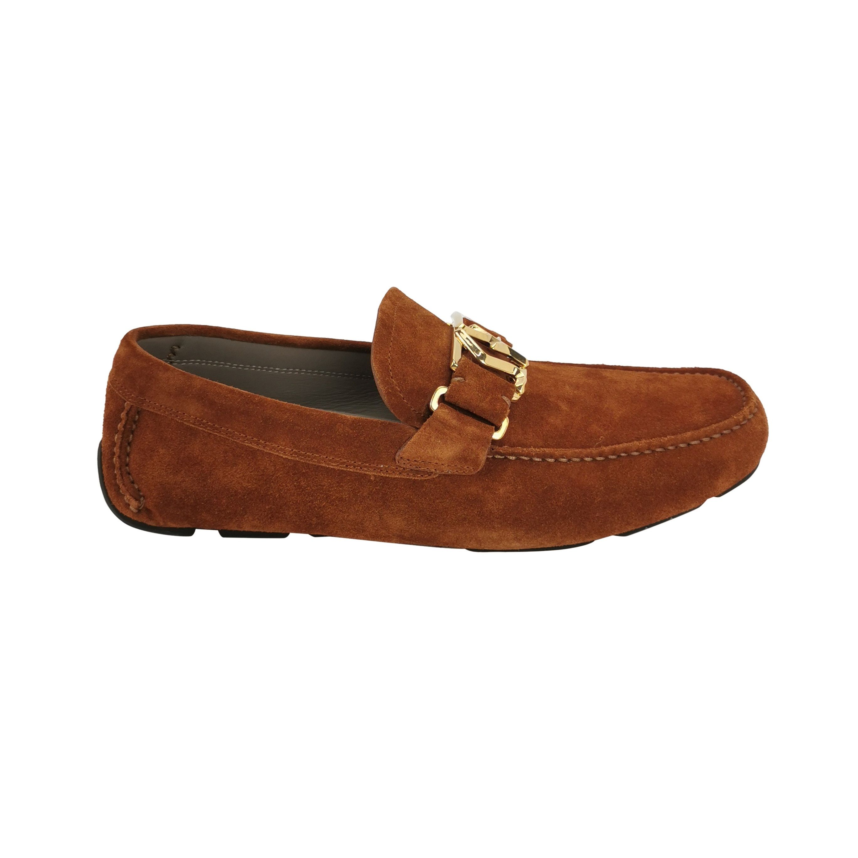 Salvatore Ferragamo Salvatore Ferragamo Suede Gancini Bit Drivers 41 Size US 8 / EU 41 - 1 Thumbnail
