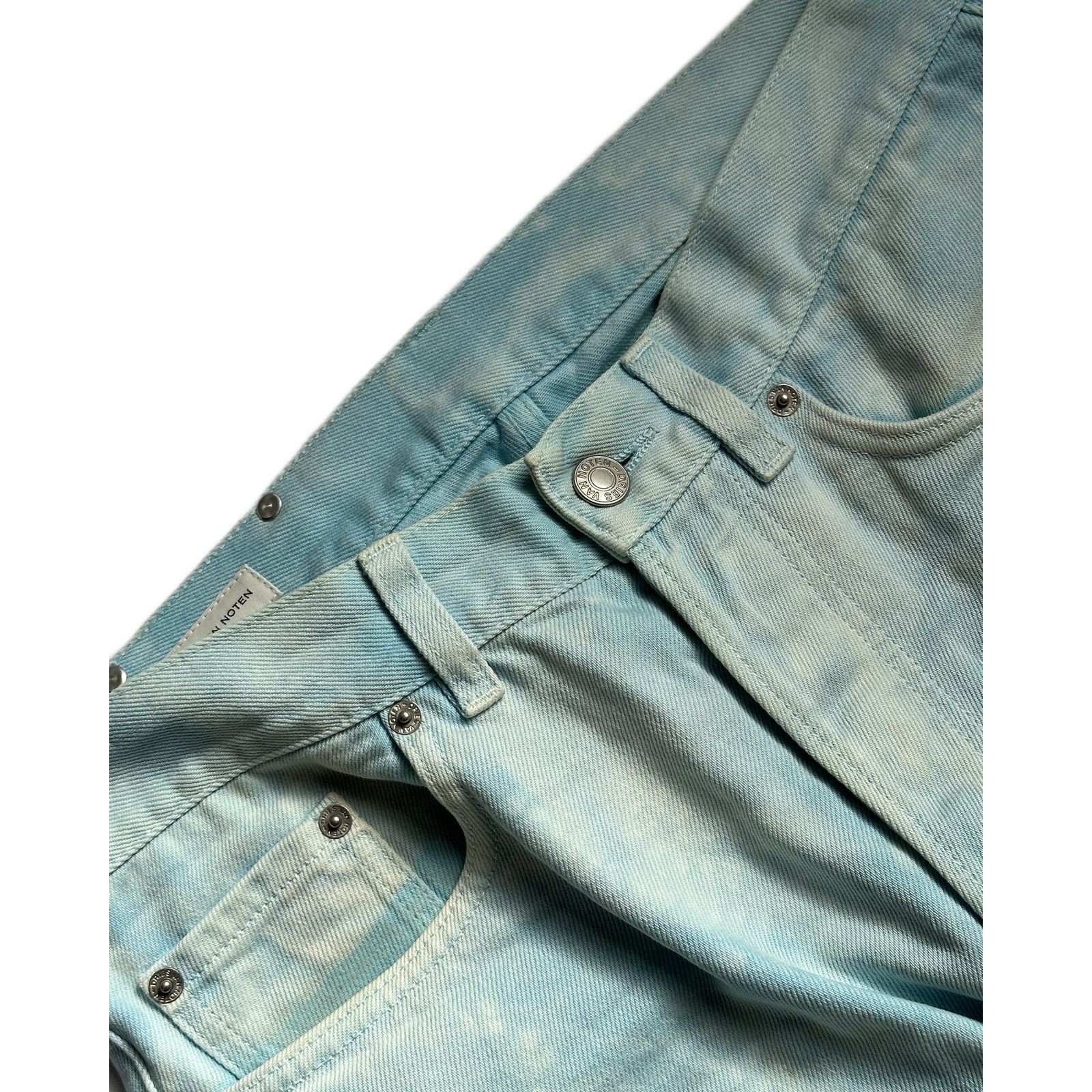 Dries Van Noten Dries Van Noten Marbled Straight Jeans Size US 30 / EU 46 - 2 Thumbnail