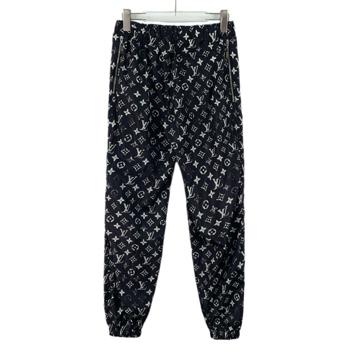 Louis Vuitton Louis Vuitton All-over Monogram Logo Cuffed Pants K26WX Size 25" / US 0 / IT 36 - 2 Thumbnail